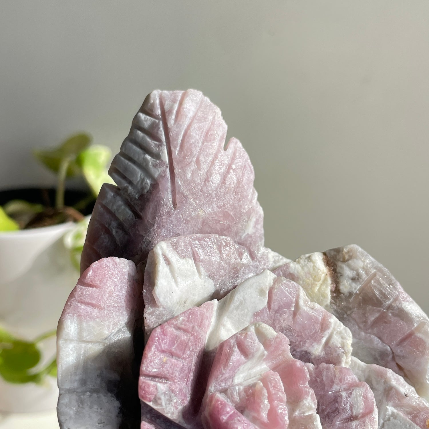 Pink Tourmaline Flower 15.1cm