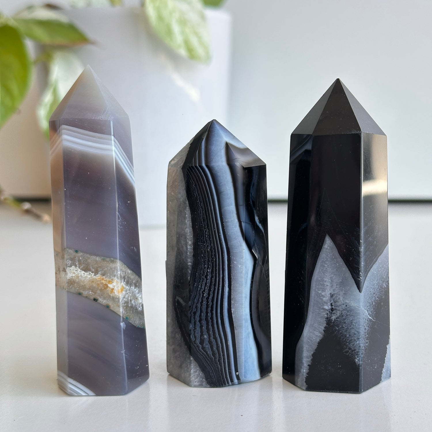 Black Agate Generator Small Medium