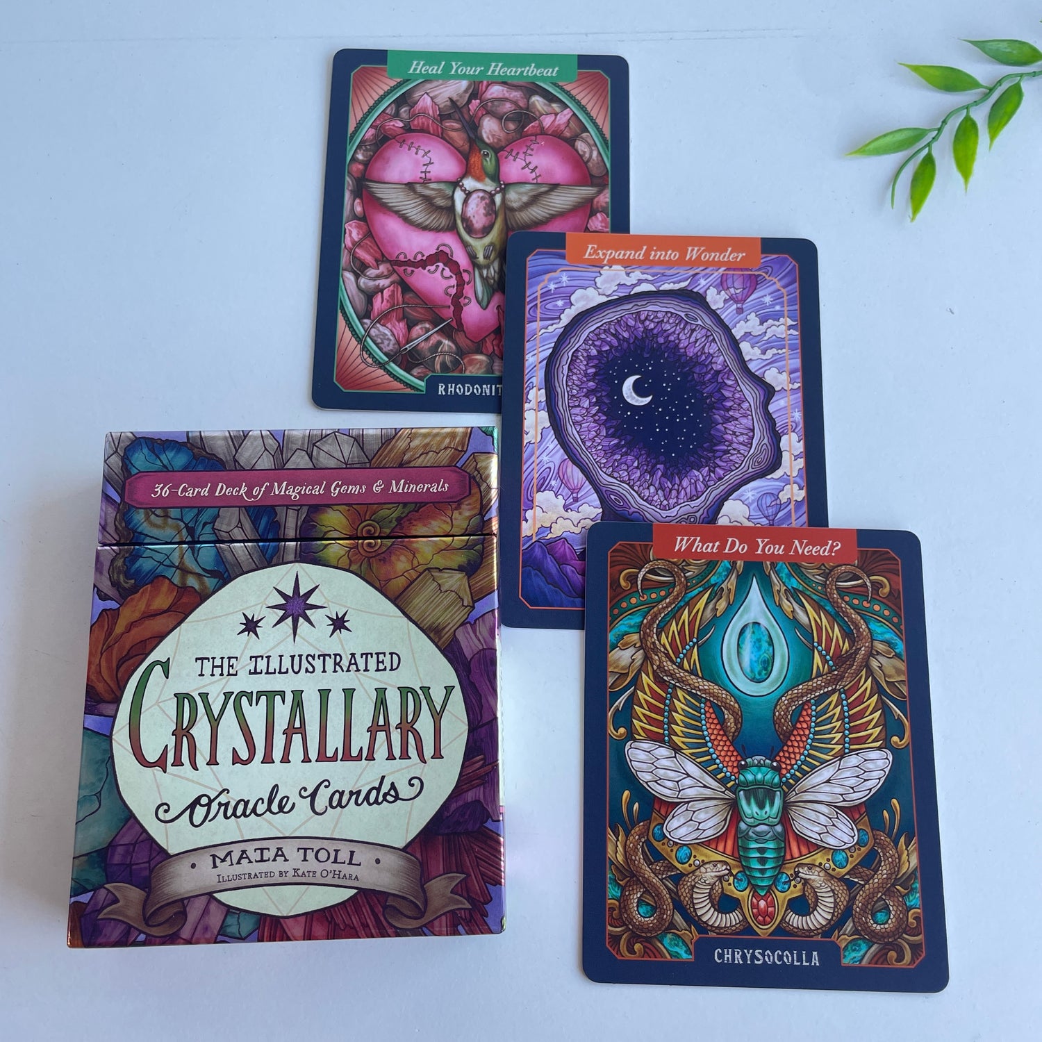 The Illustrated Crystallary Oracle Cards