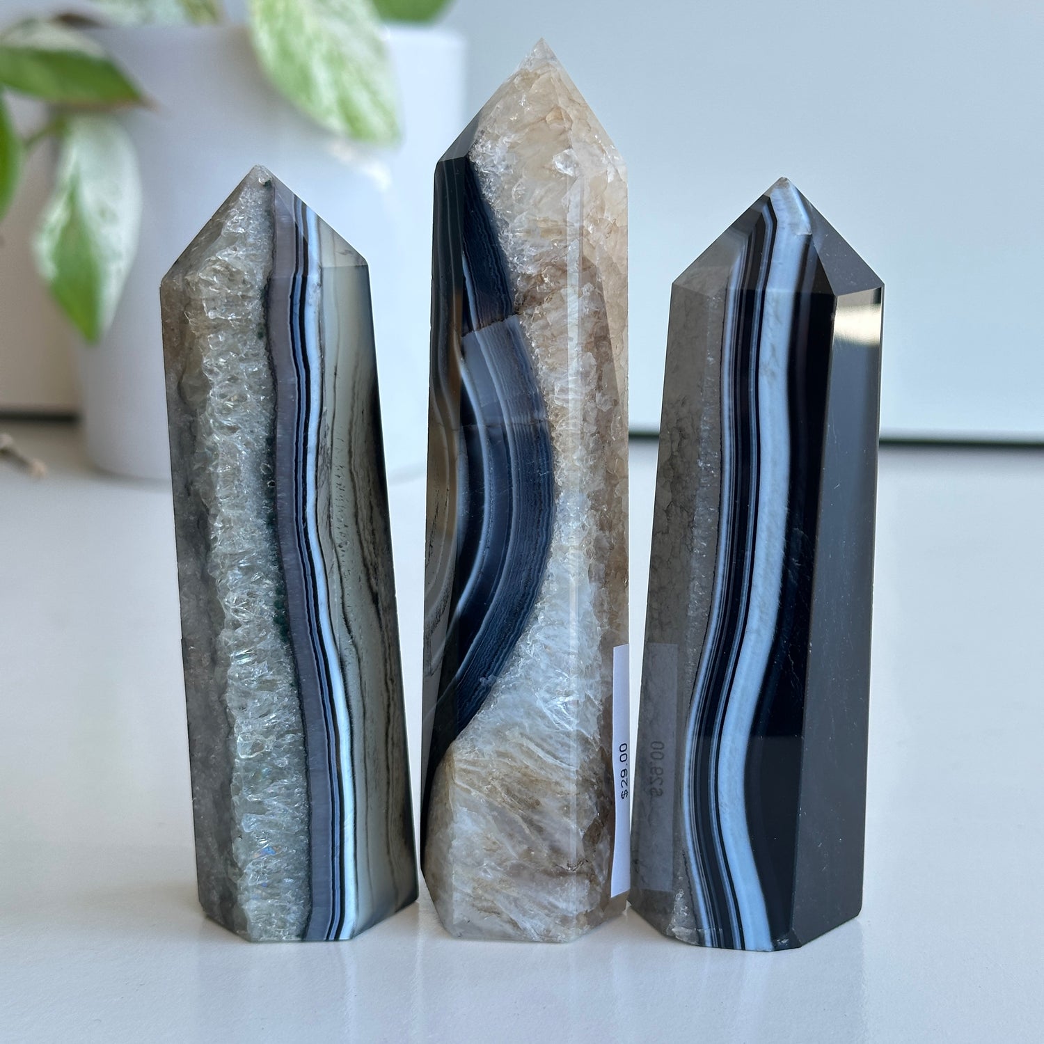 Black Agate Generator Small Large