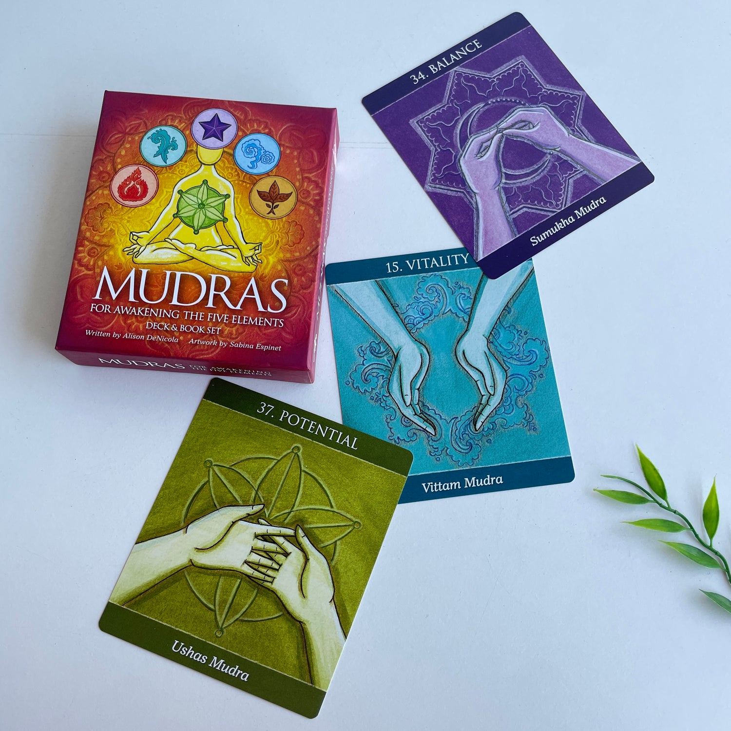 Mudras For Awakening the Five Elements Cards
