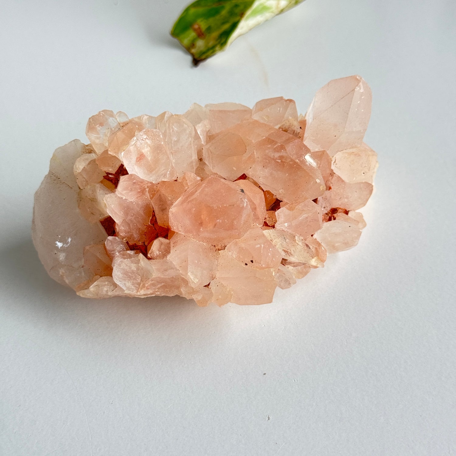 Pink Himalayan Quartz Cluster 206g