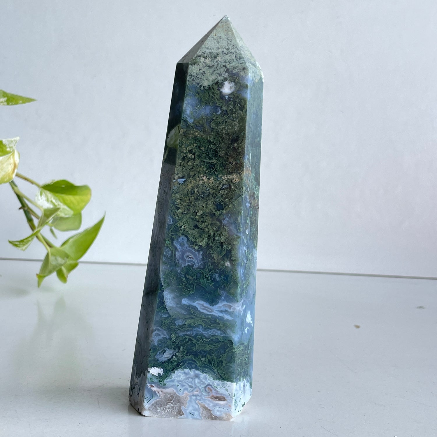 Moss Agate Generator 18.7cm 02