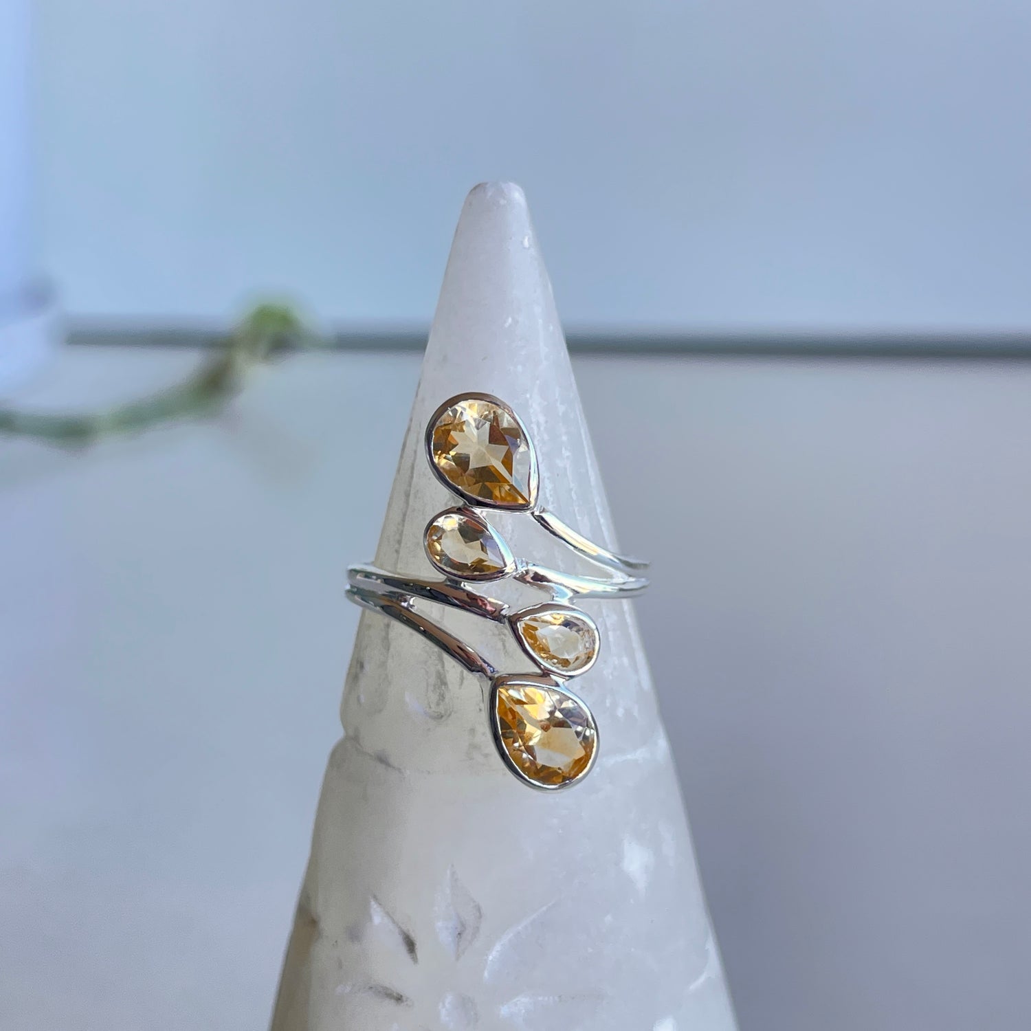 Citrine Multi Stone Ring R4795