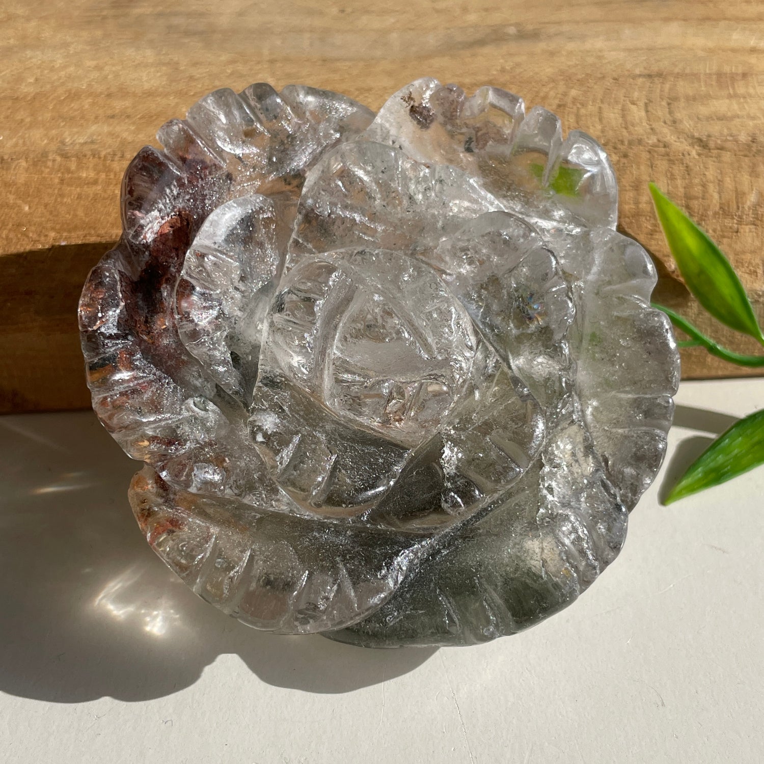 Lodolite Flower 7.2cm