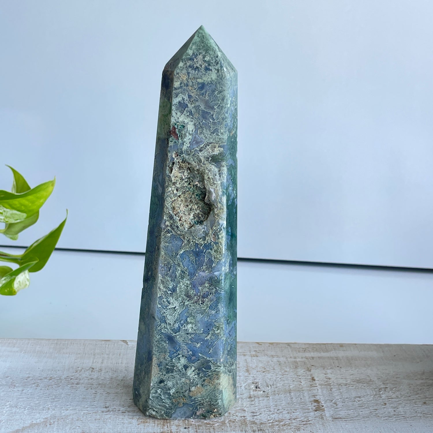 Moss Agate Generator 19cm