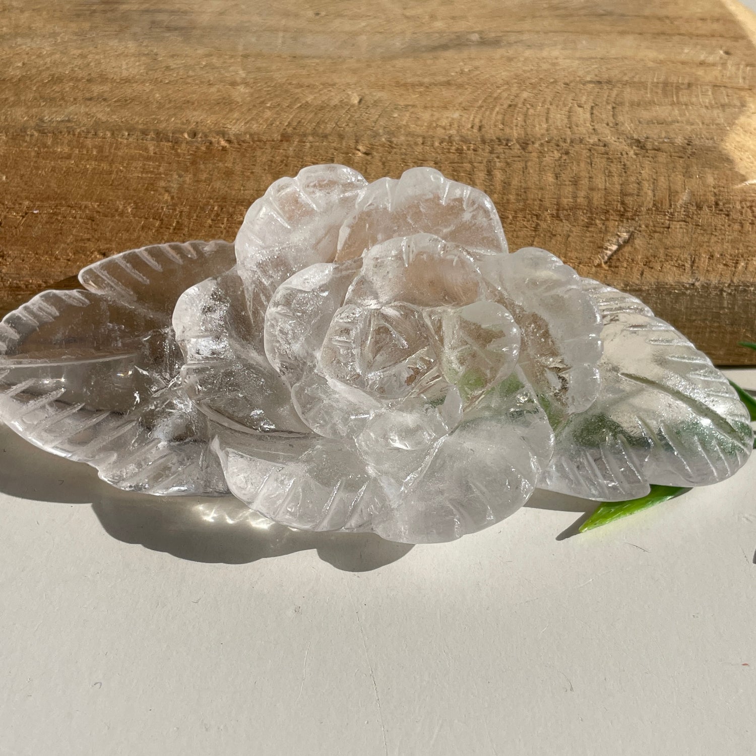 Clear Quartz Flower 11.1cm