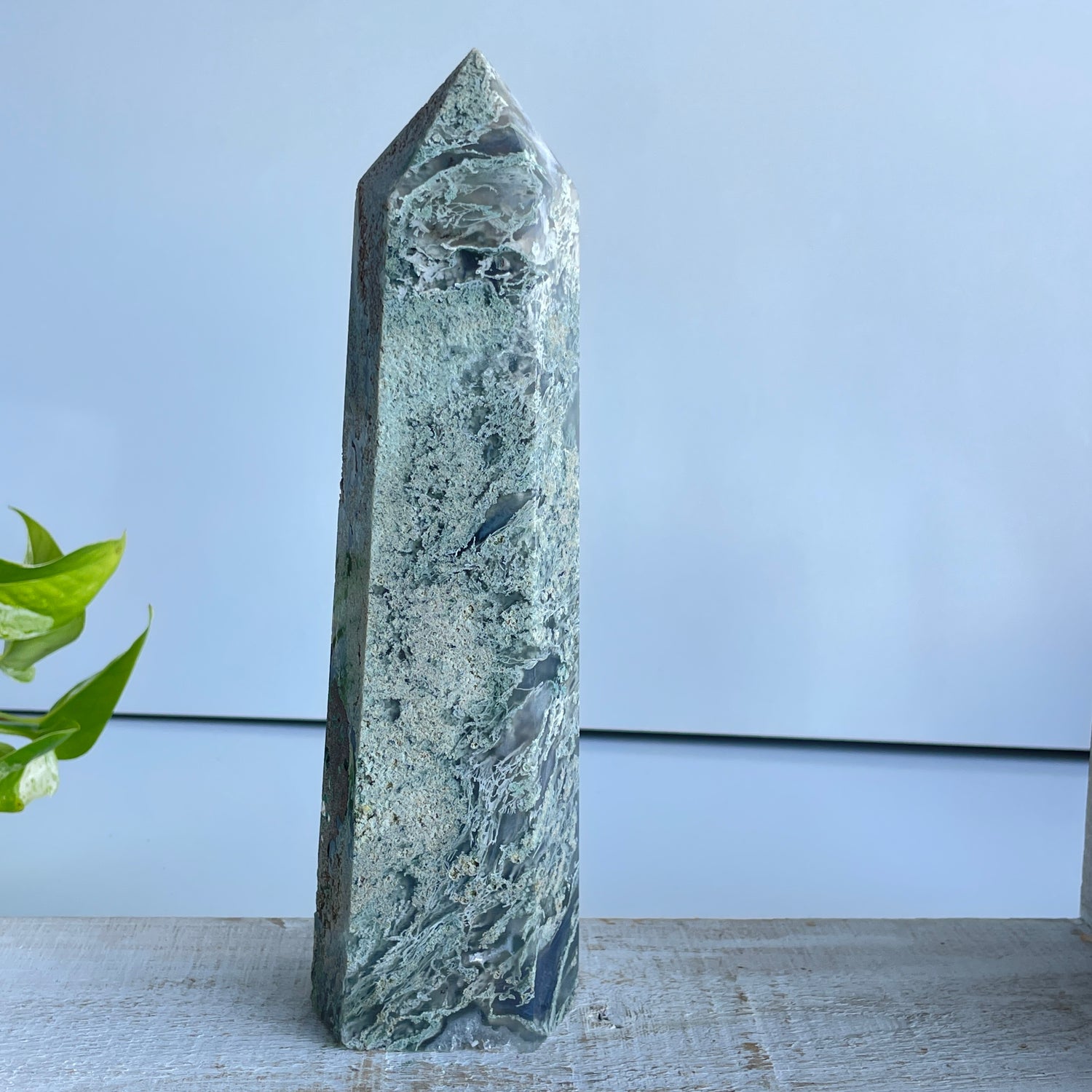 Moss Agate Generator 20.2cm 01