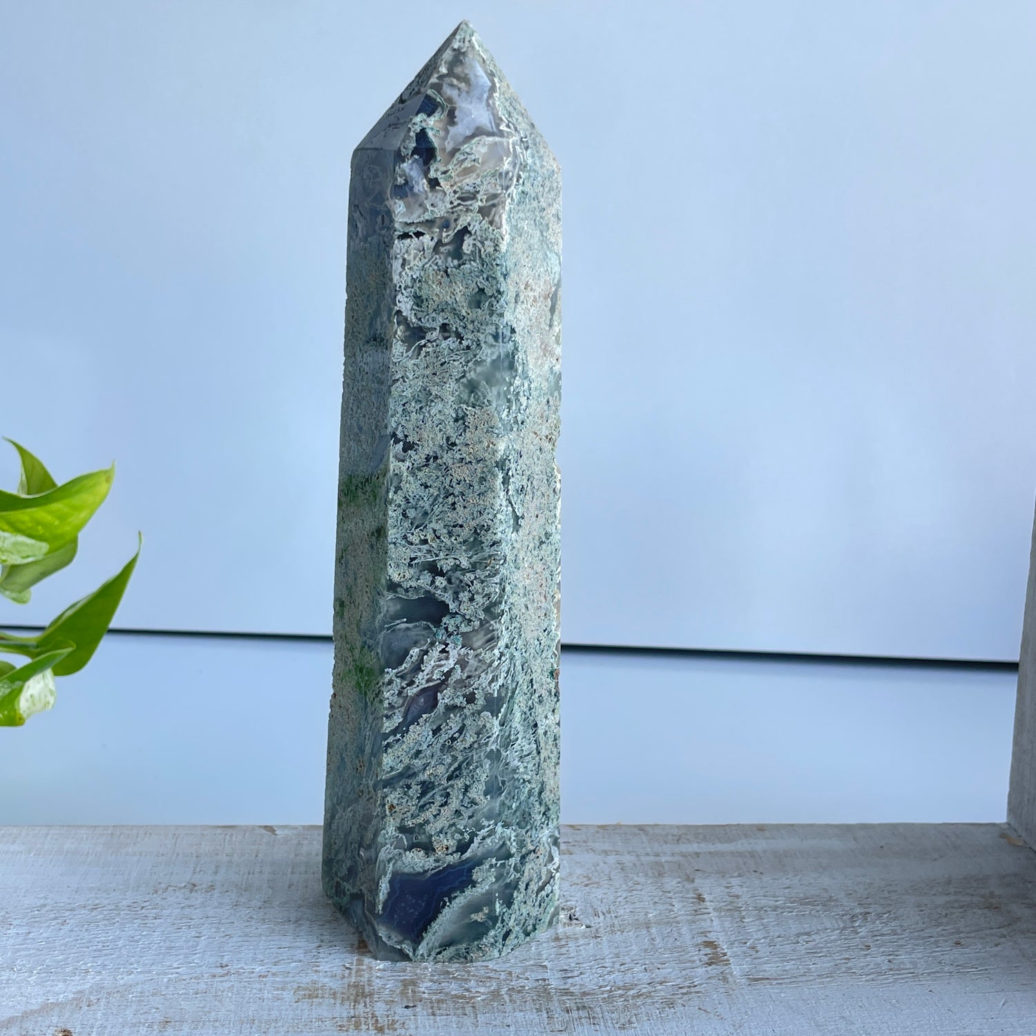 Moss Agate Generator 20.2cm 01