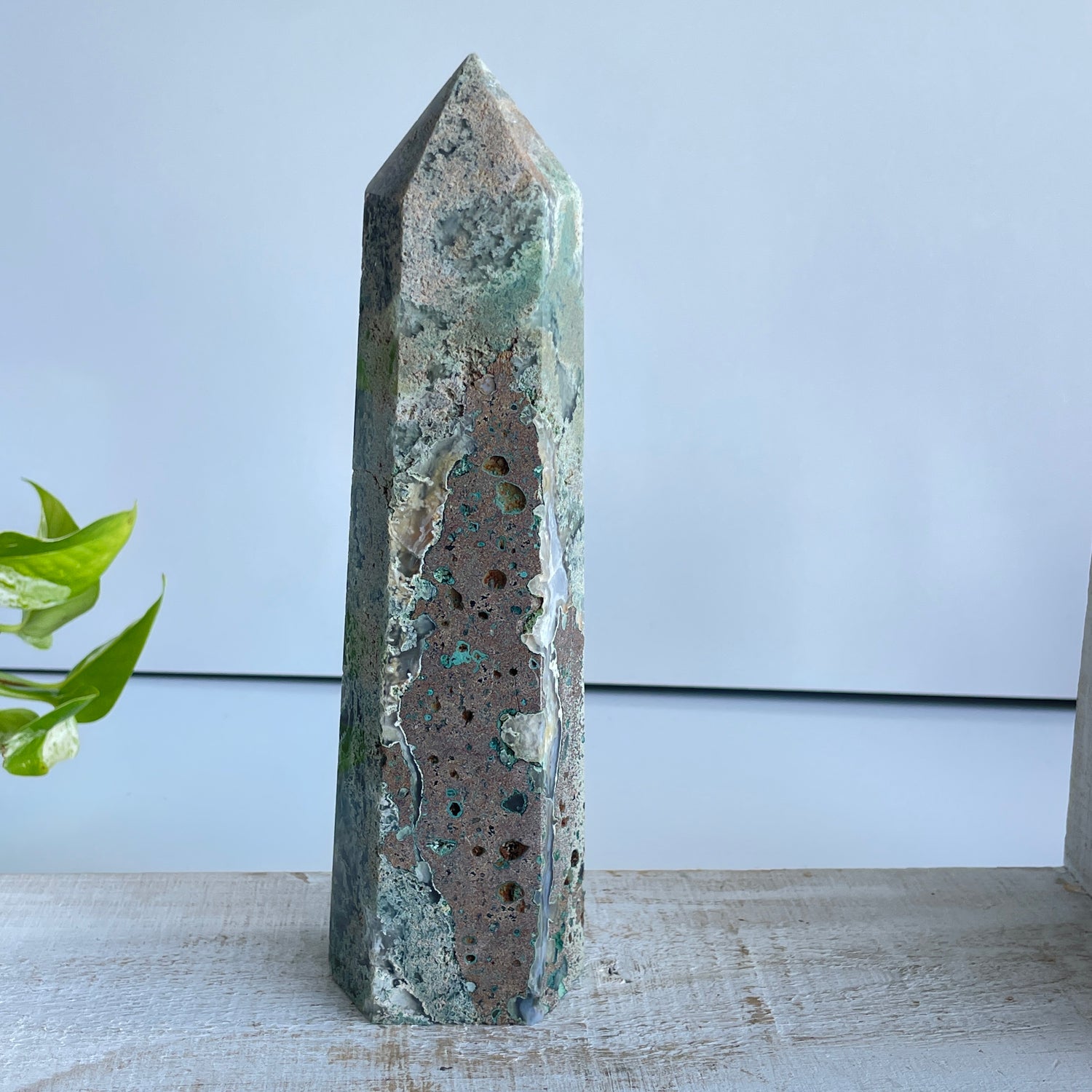 Moss Agate Generator 20.2cm 01