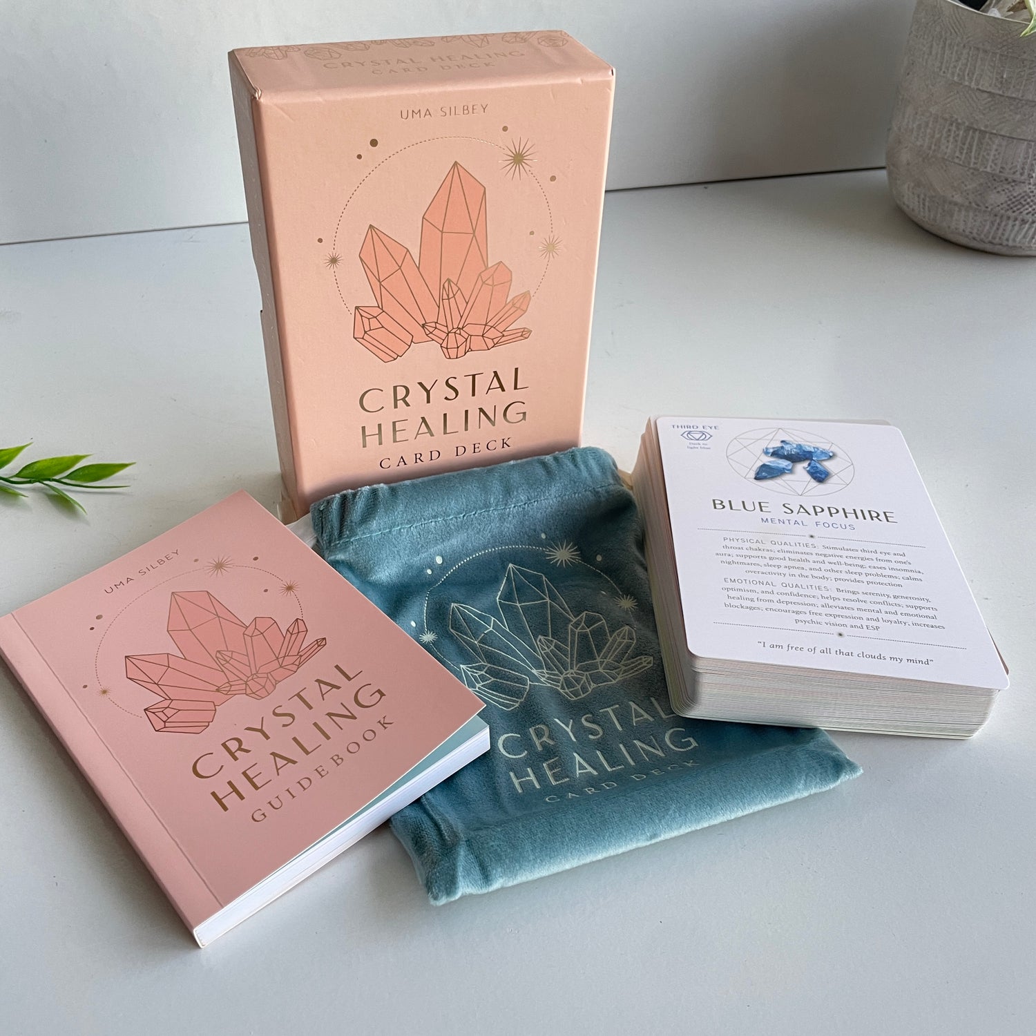 Crystal Healing Cards Uma Silbey