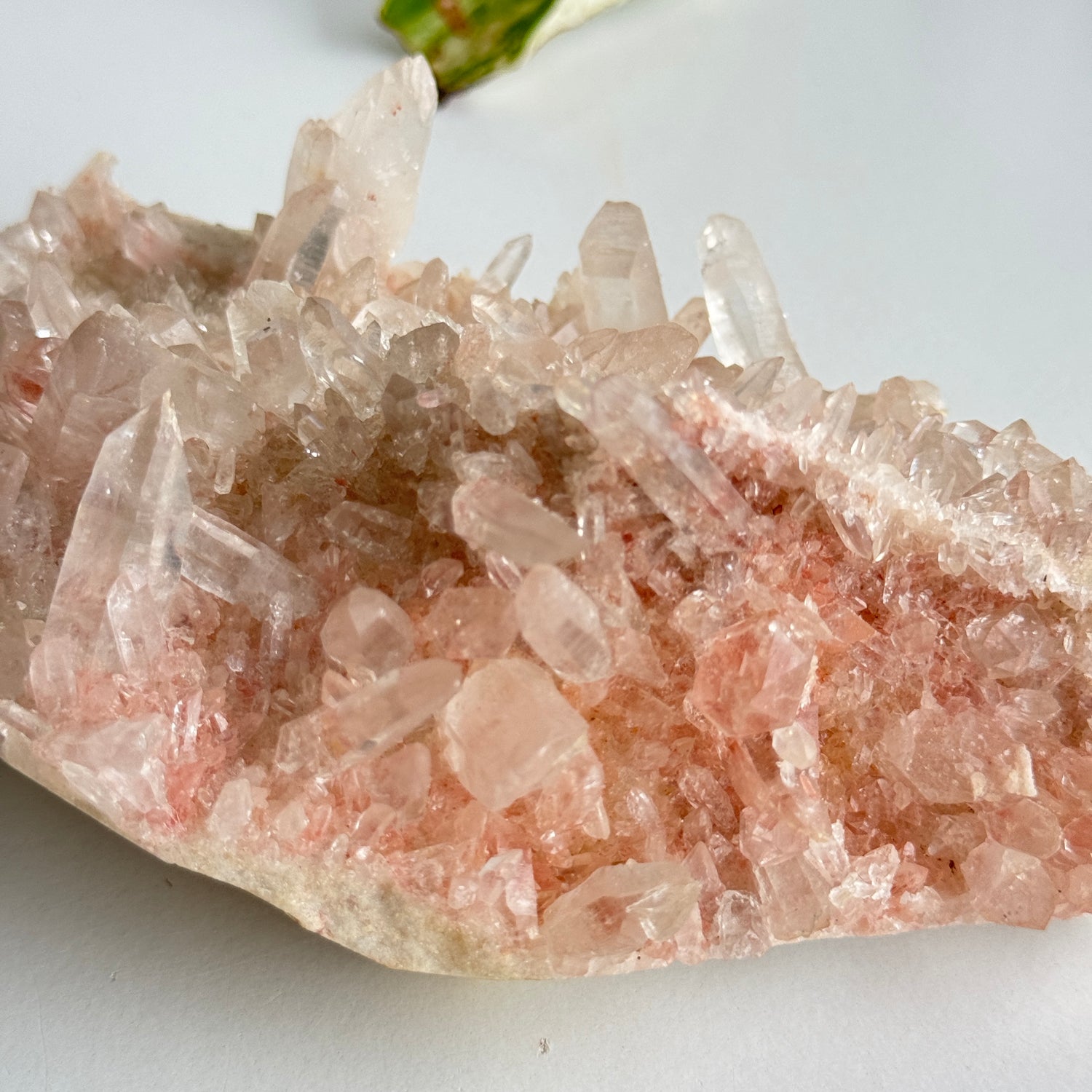 Pink Himalayan Quartz Cluster 526g