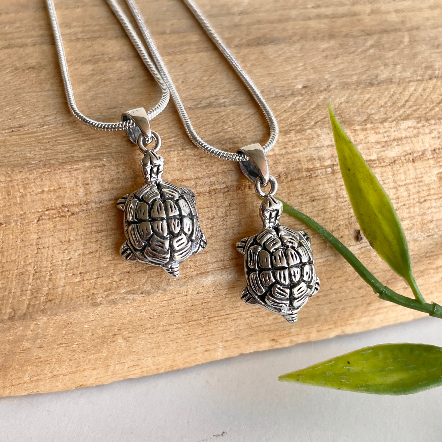 Silver Turtle Pendant