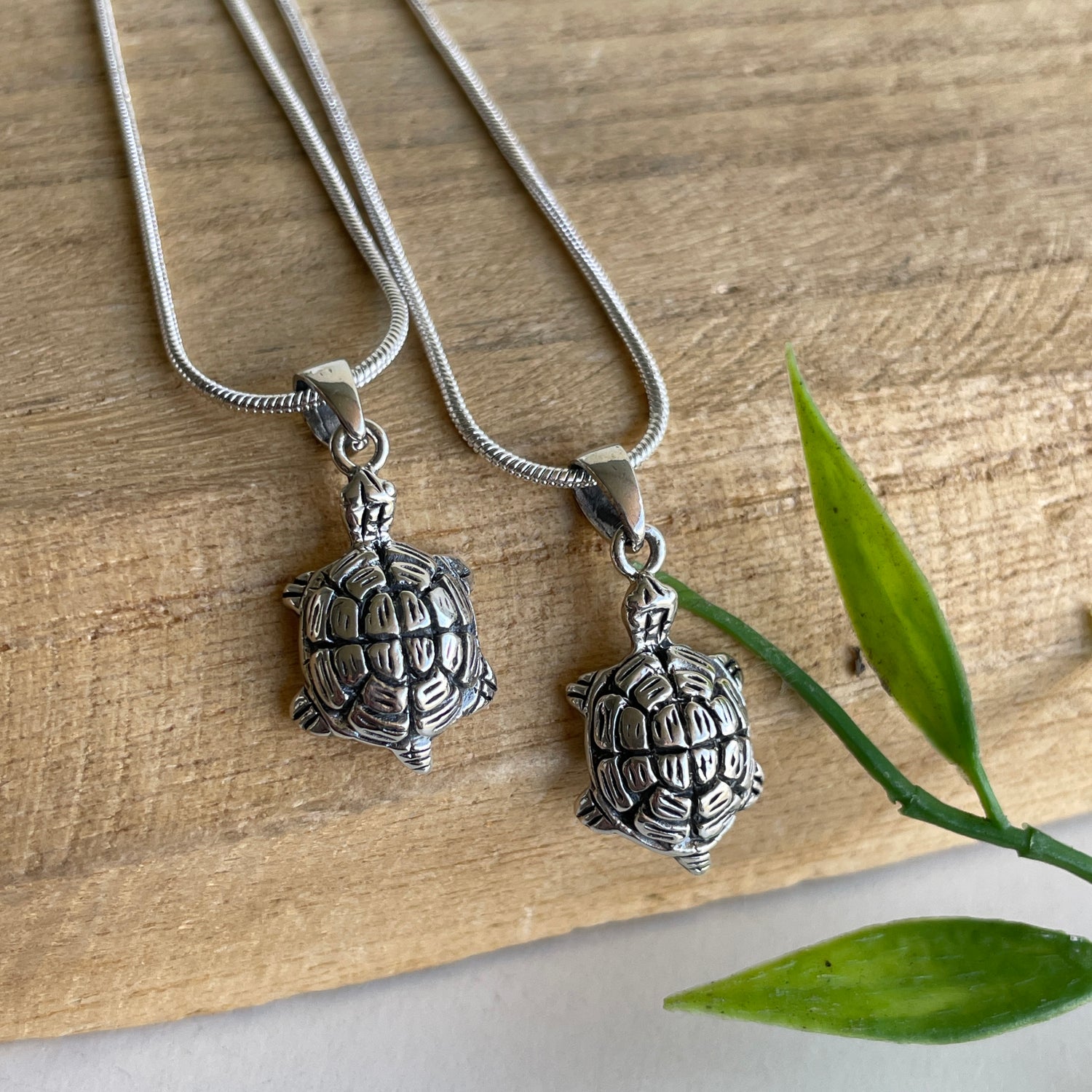 Silver Turtle Pendant