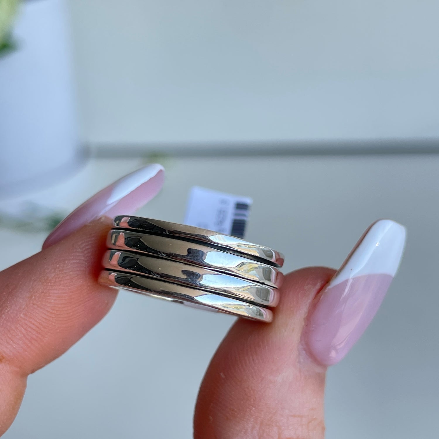 Silver Spinner Ring R4205