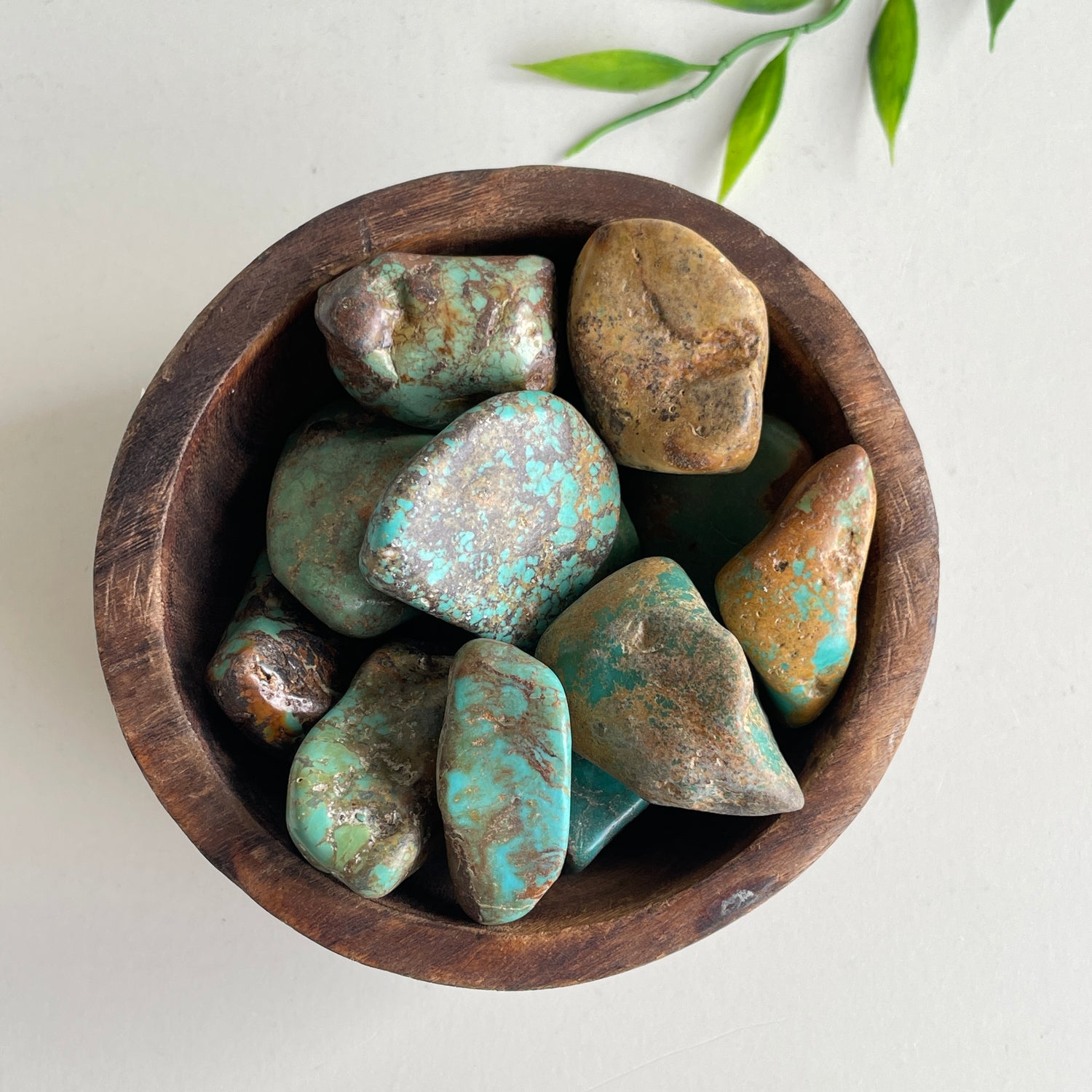 Turquoise Tumbled Lge Extra Quality