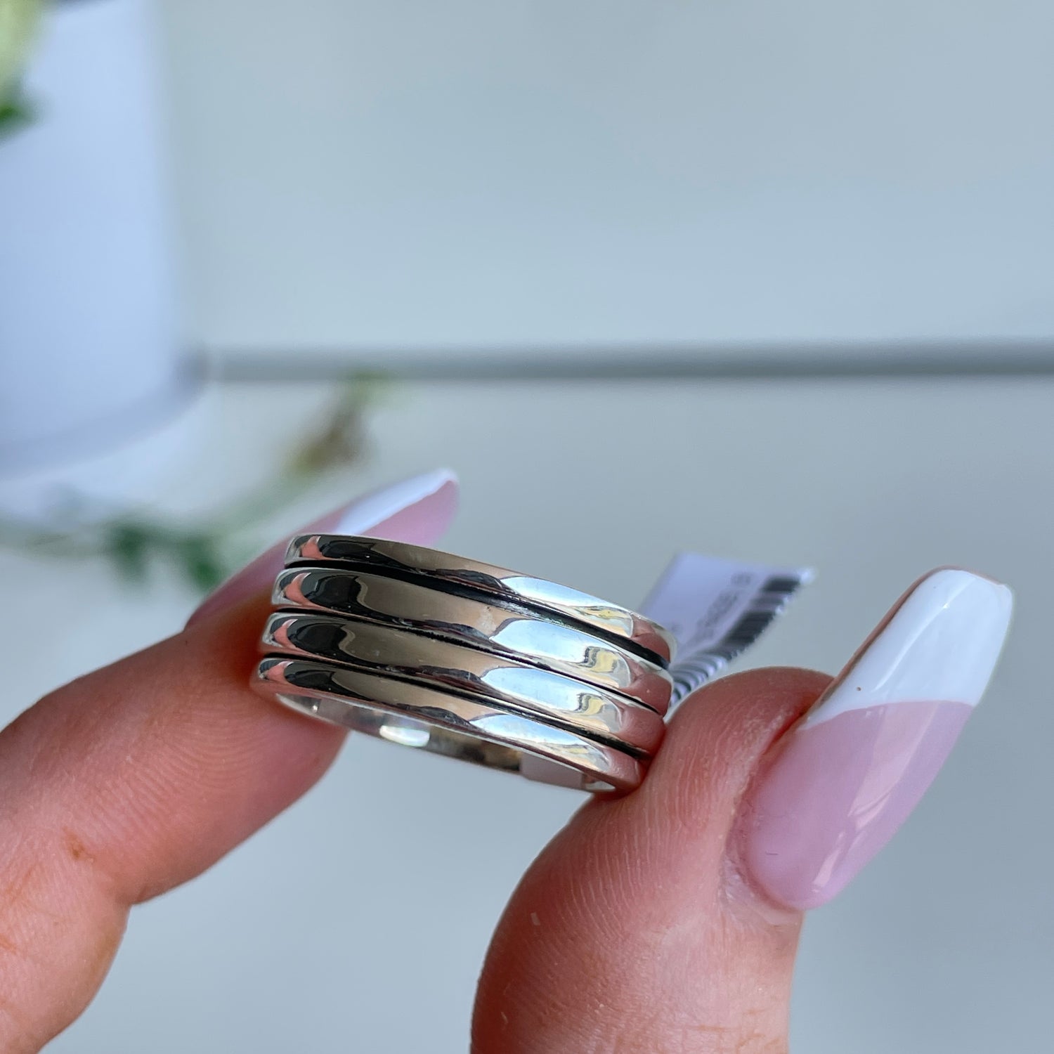 Silver Spinner Ring R4205