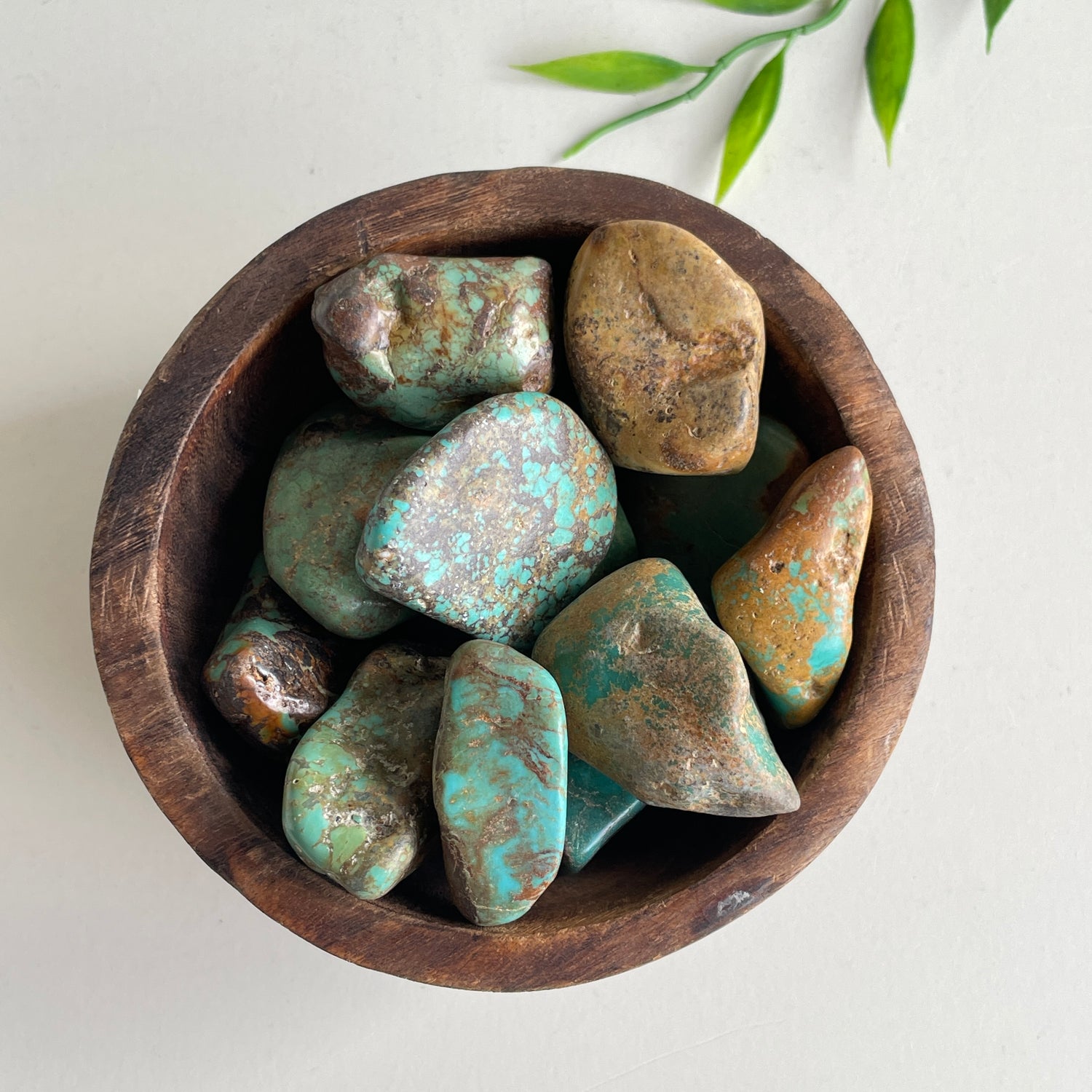 Turquoise Tumbled Lge Extra Quality