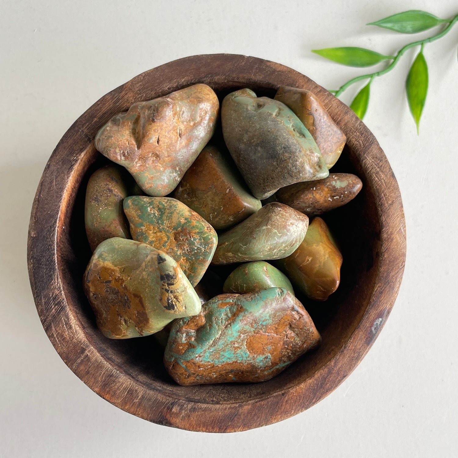 Turquoise Tumbled Lge