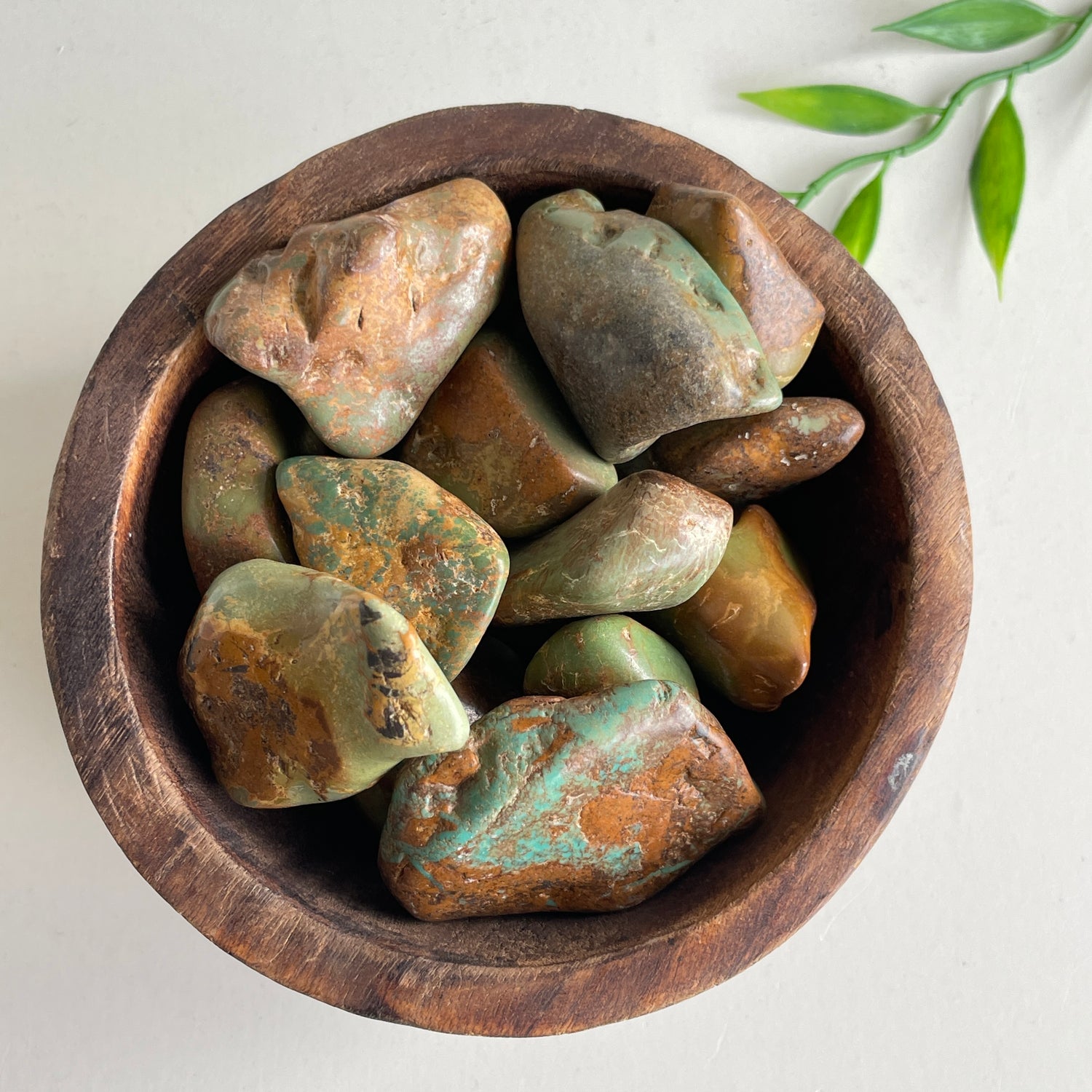 Turquoise Tumbled Lge