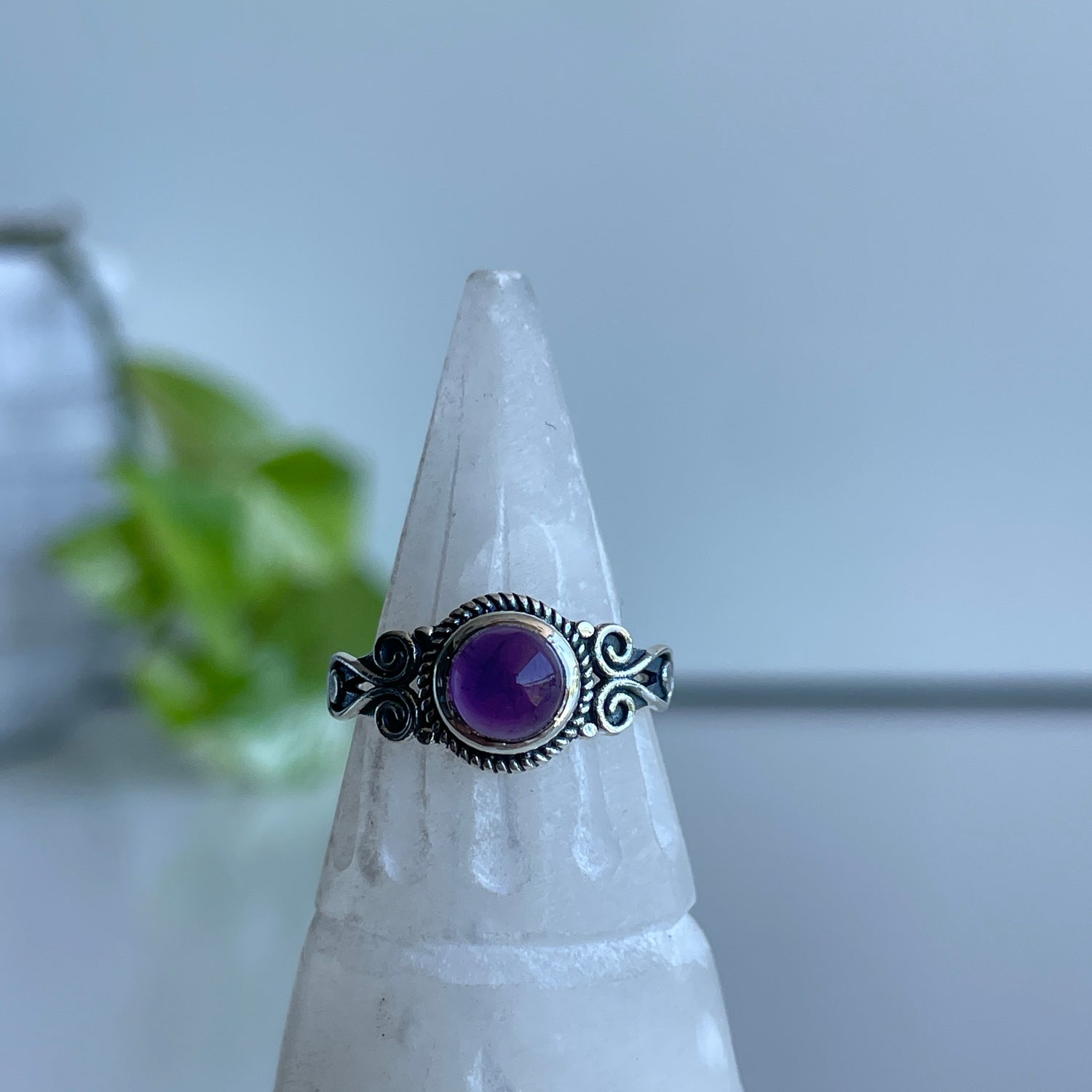 Amethyst Oval Ring R4170