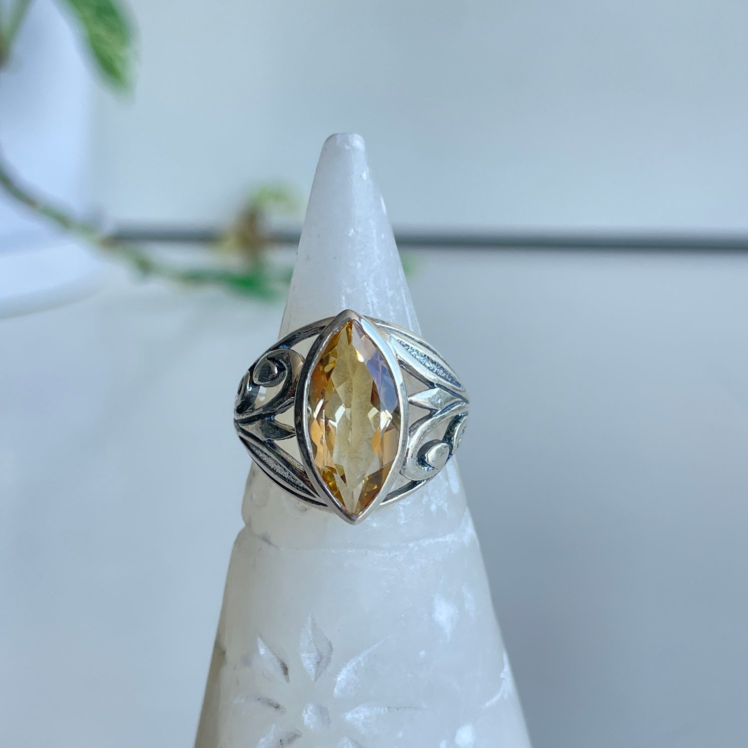 Citrine Marquise Ring R3697
