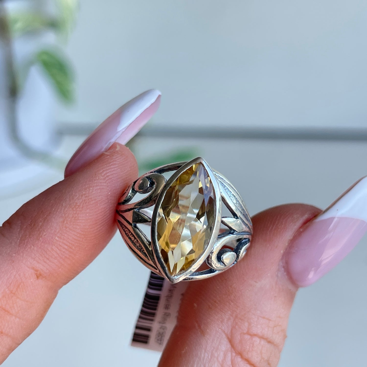 Citrine Marquise Ring R3697