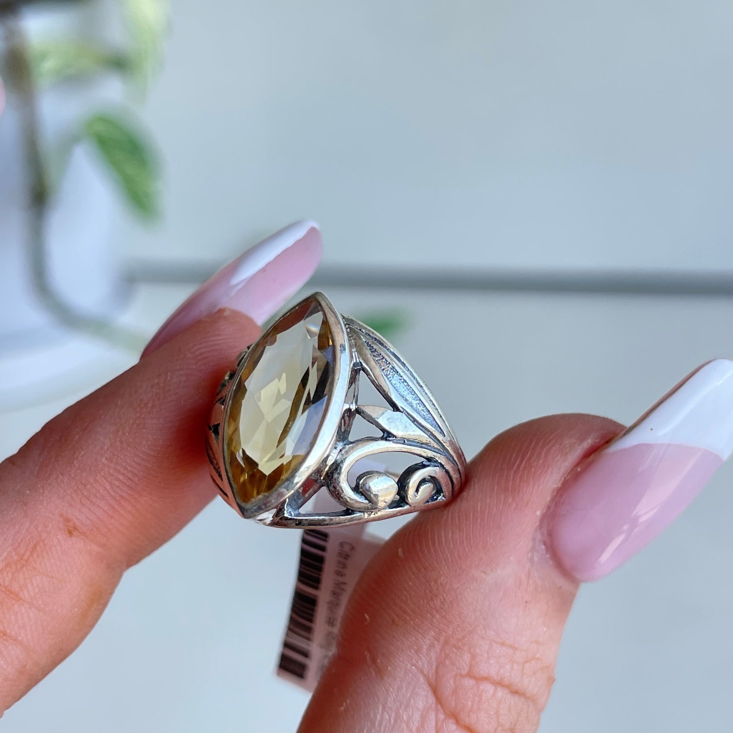 Citrine Marquise Ring R3697