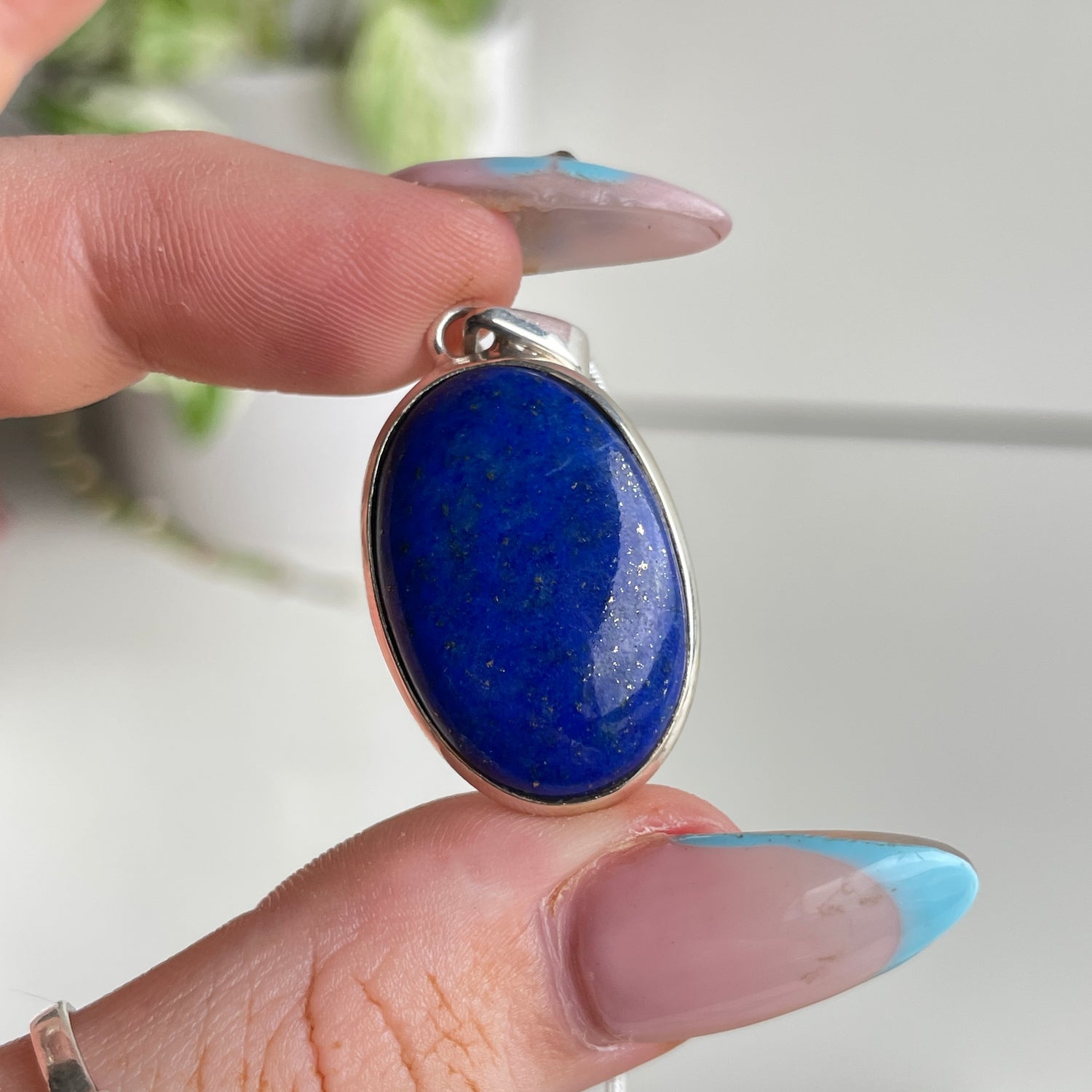 Lapis Lazuli Oval Pendant