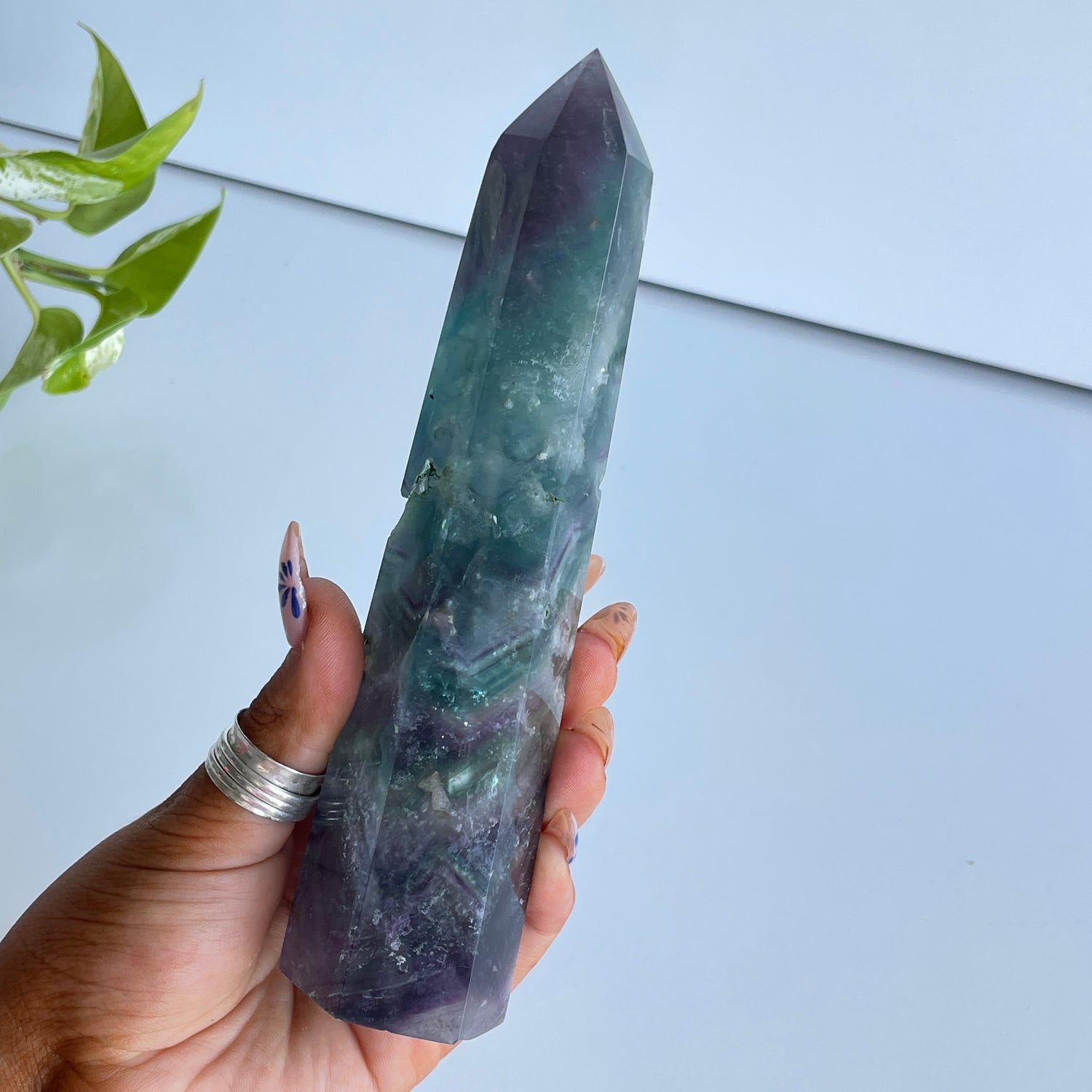 Fluorite Generator 16.8cm 01