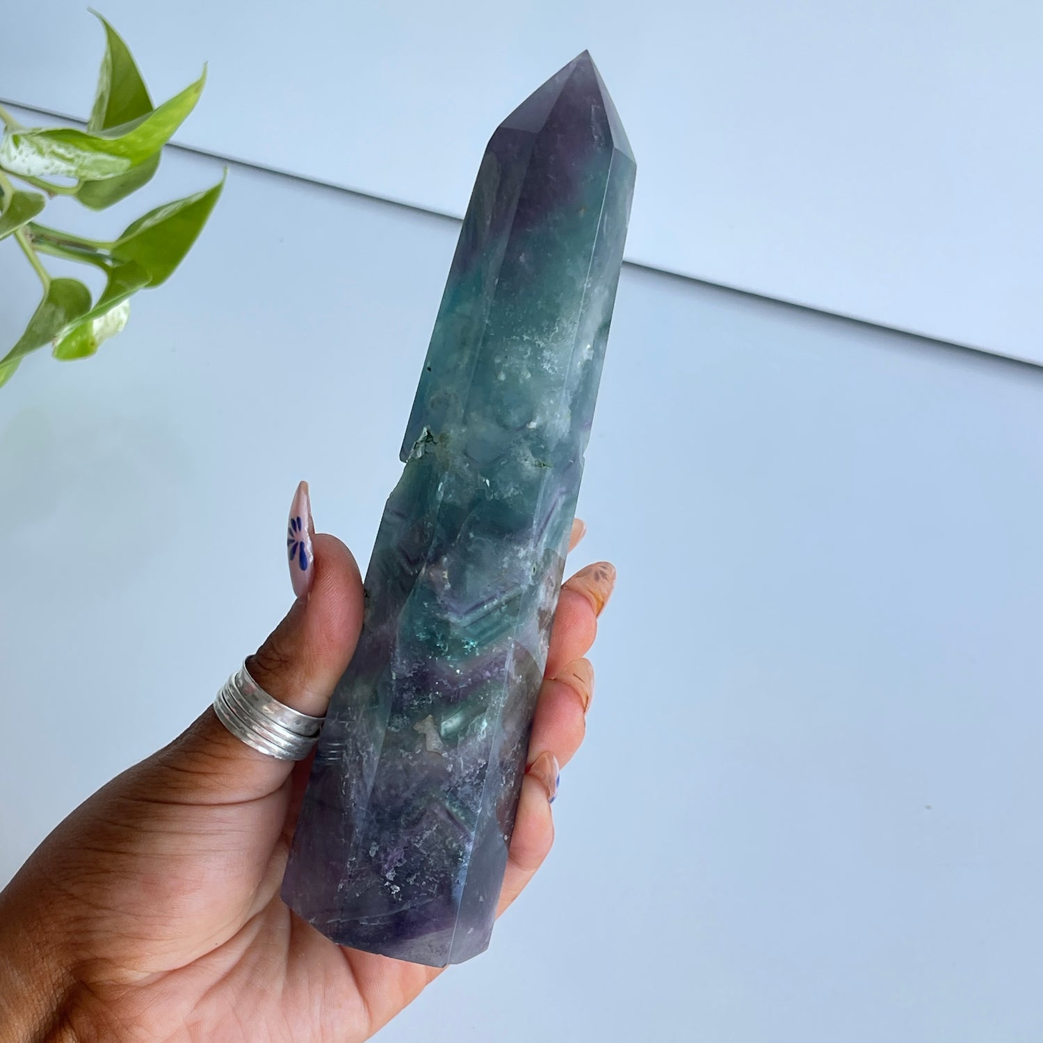 Fluorite Generator 16.8cm 01