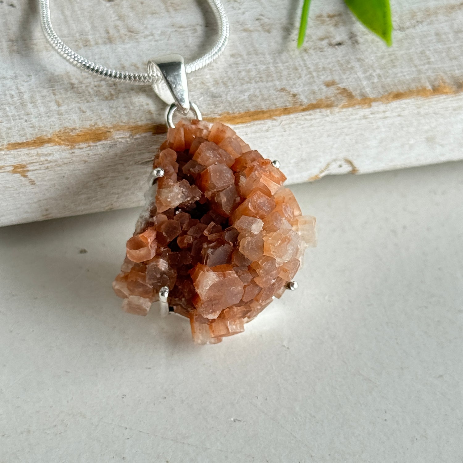 Aragonite Sputnik Pendant 004