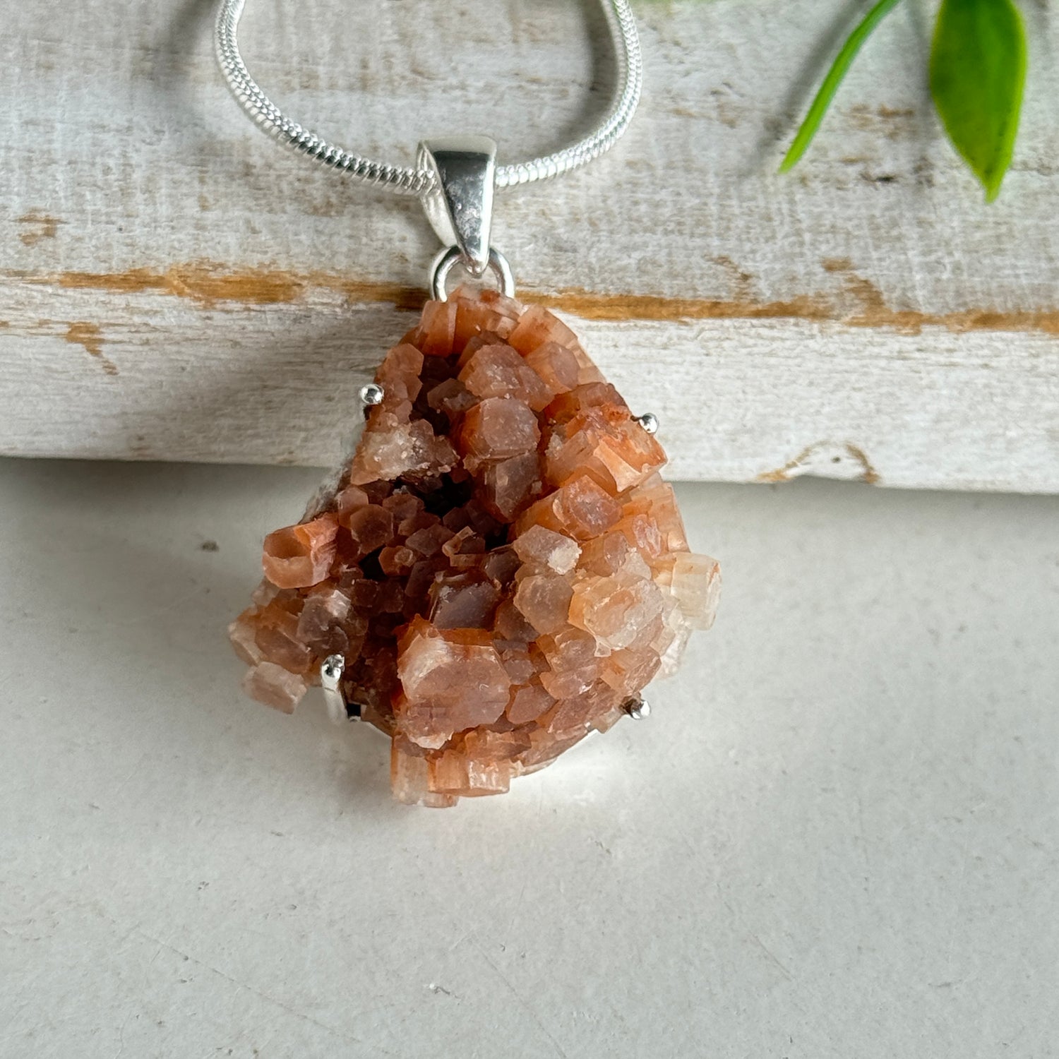 Aragonite Sputnik Pendant 004