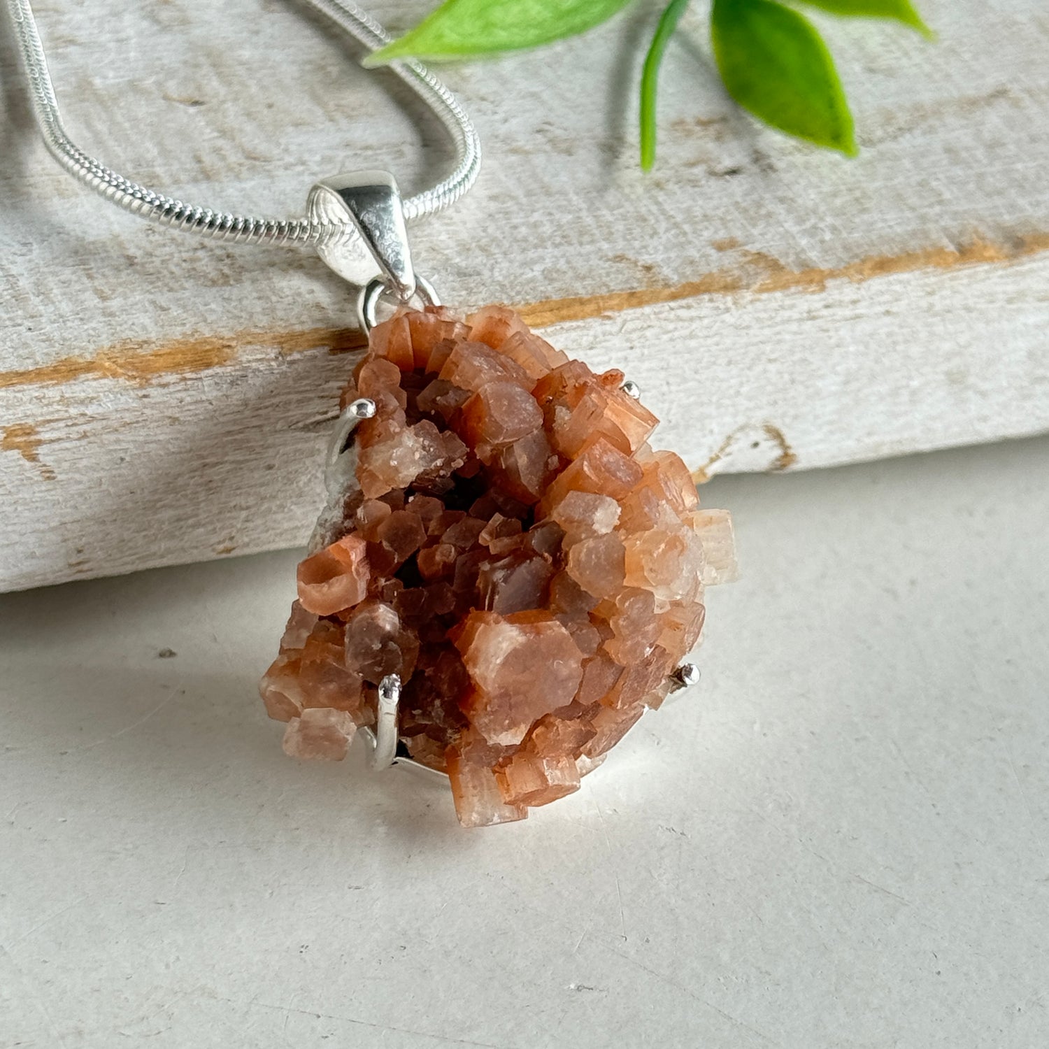 Aragonite Sputnik Pendant 004