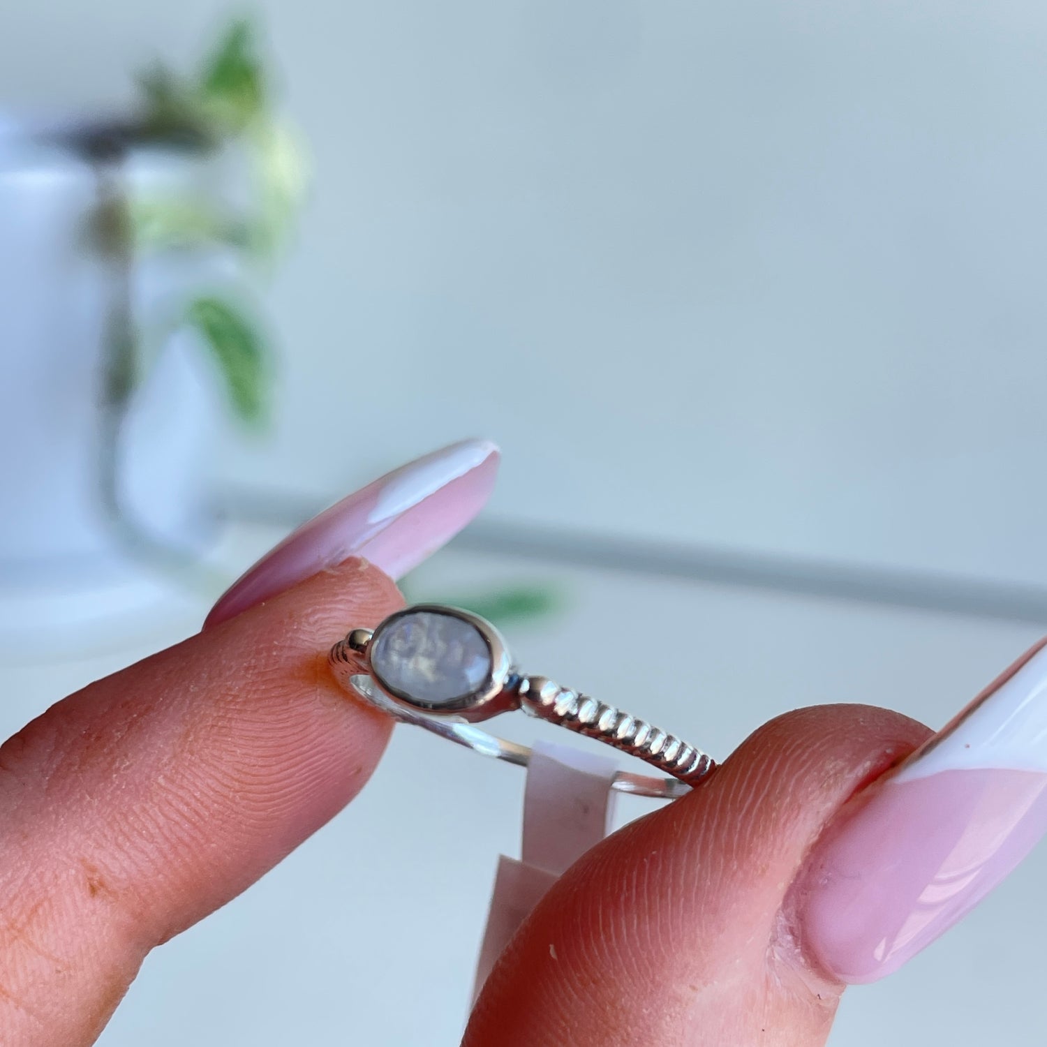 Moonstone Oval Ring R4951