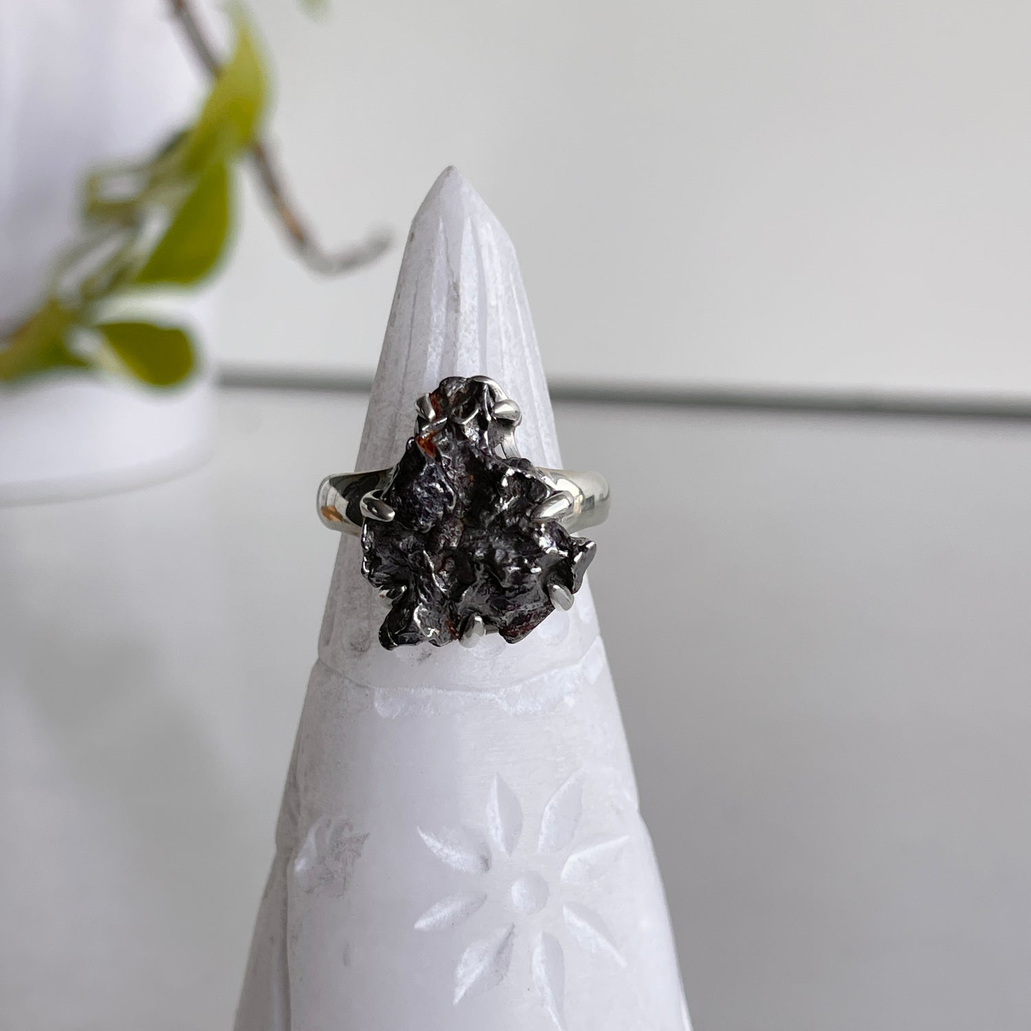 Meteorite Ring Sz7.5