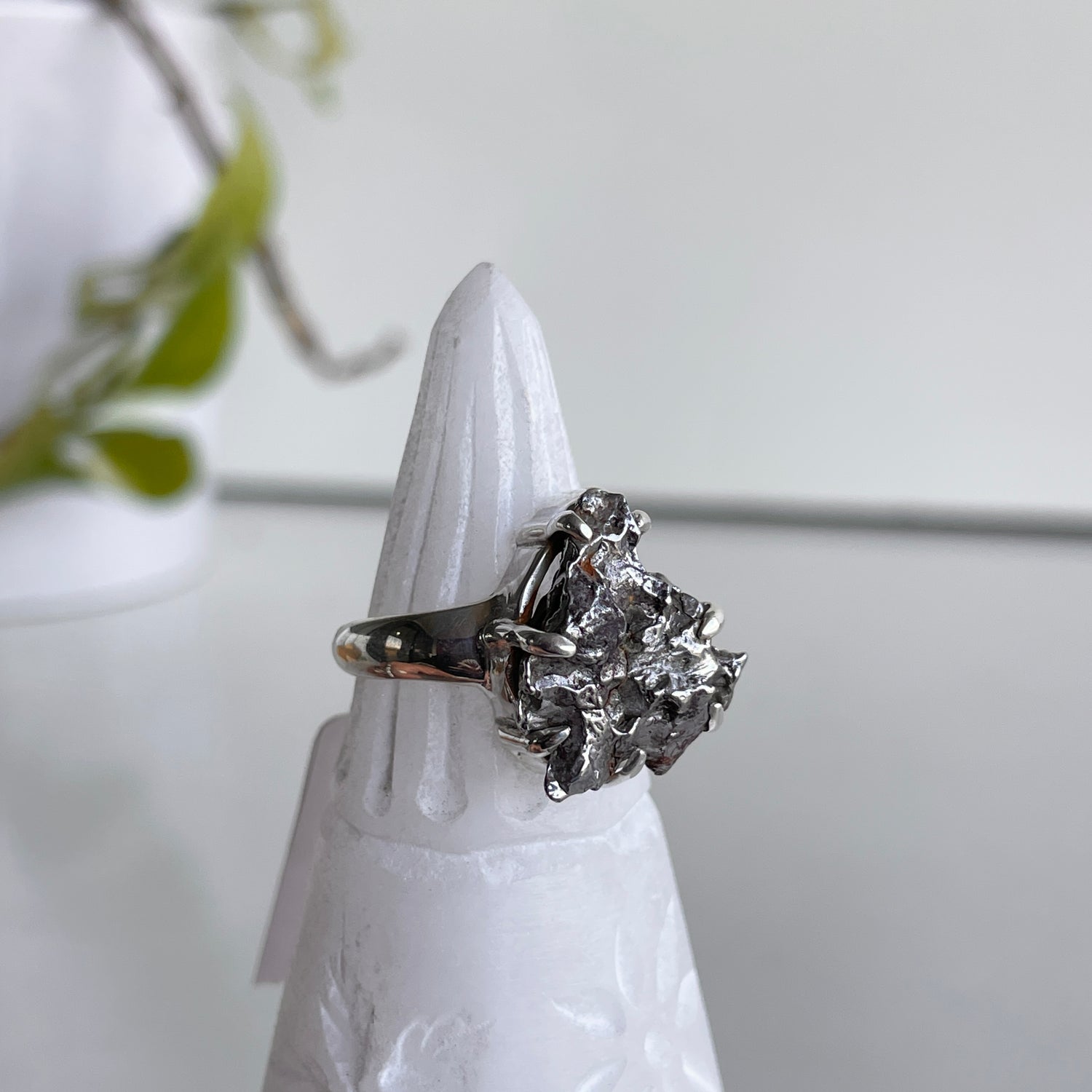Meteorite Ring Sz7.5