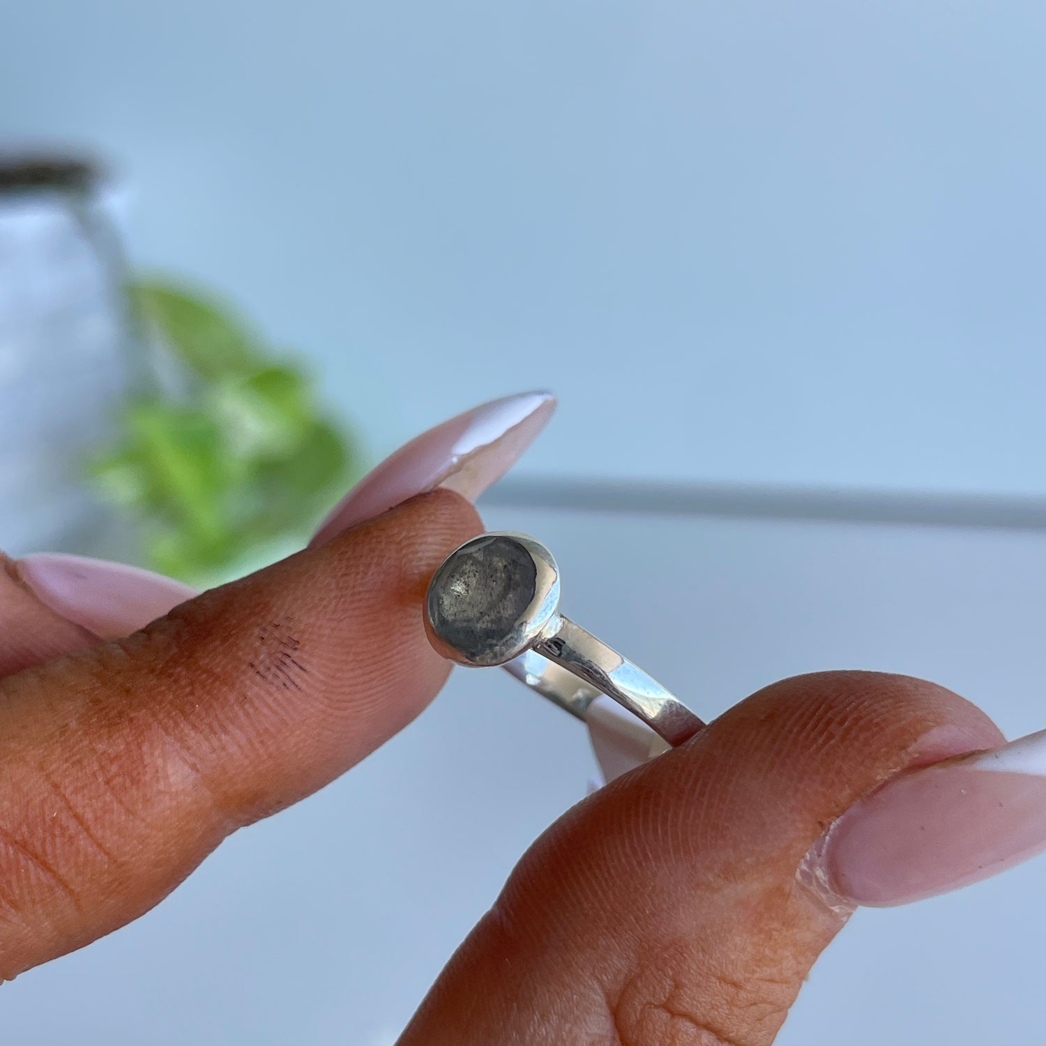 Labradorite Round Ring R4861