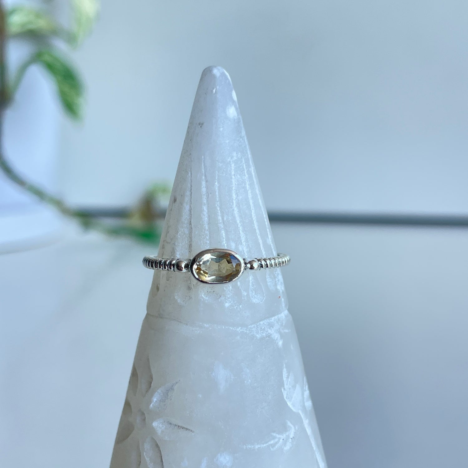 Citrine Oval Ring R4951