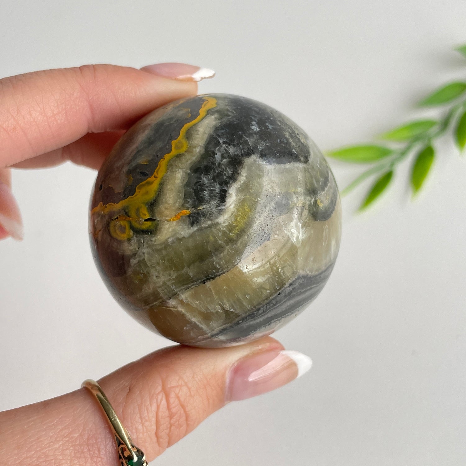 Bumblebee Jasper Sphere 5cm 02