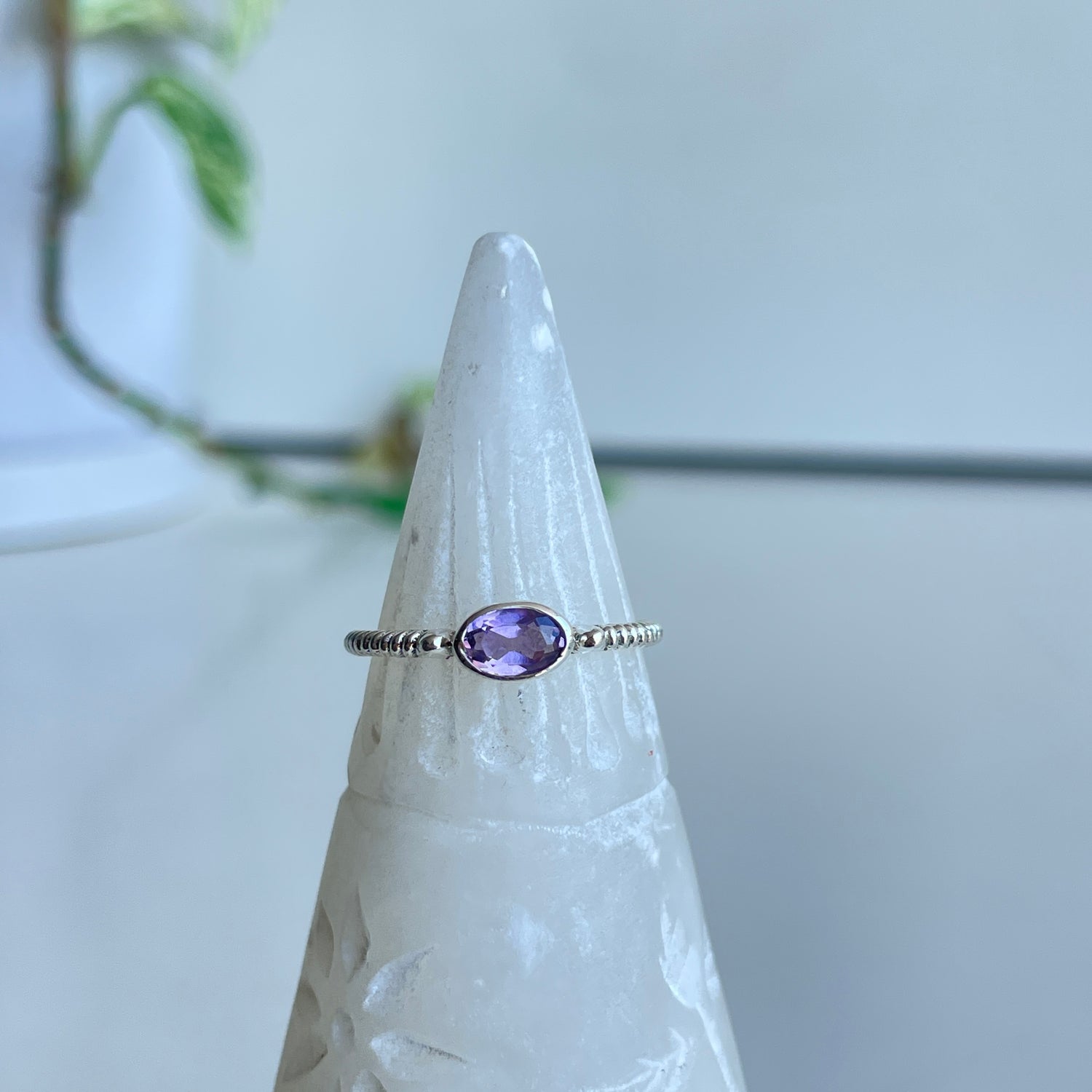 Amethyst Oval Ring R4951