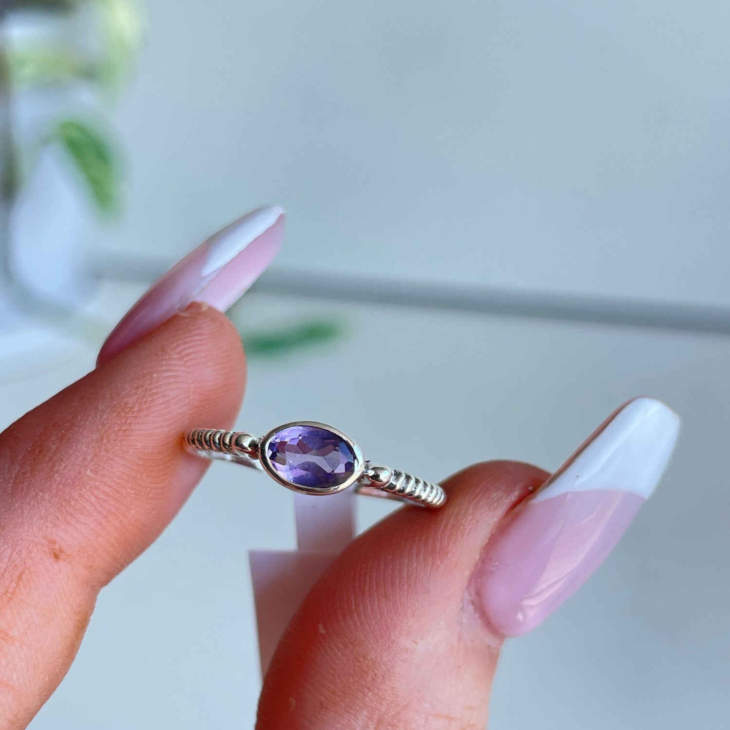 Amethyst Oval Ring R4951