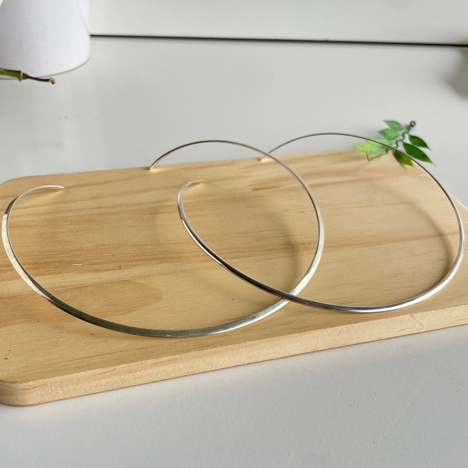 Silver Collar Necklace
