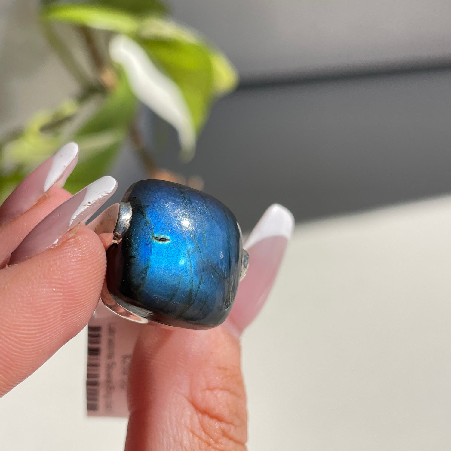 Labradorite Square Ring Sz8.5