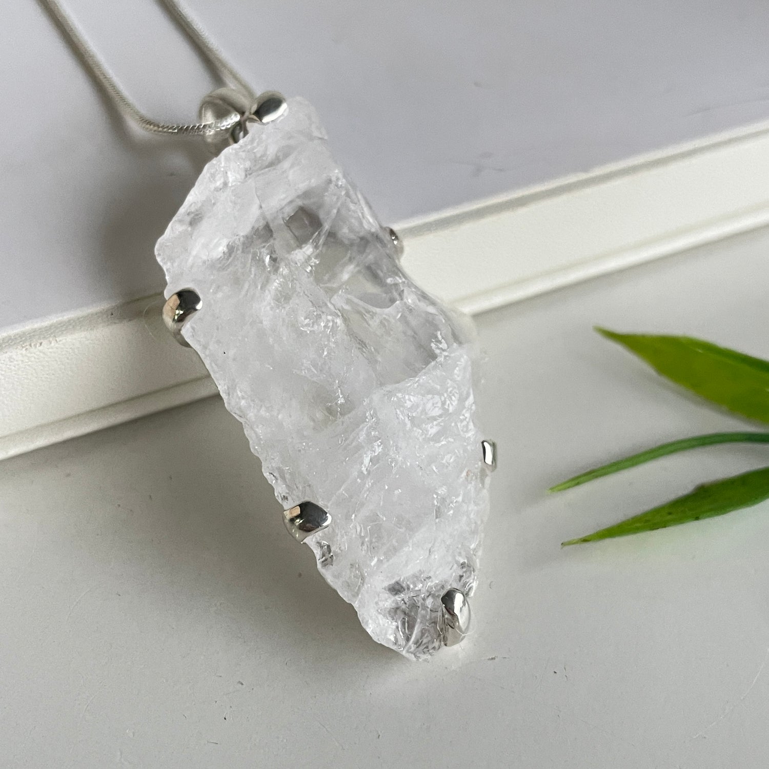 Australian Desert Ice Quartz Pendant
