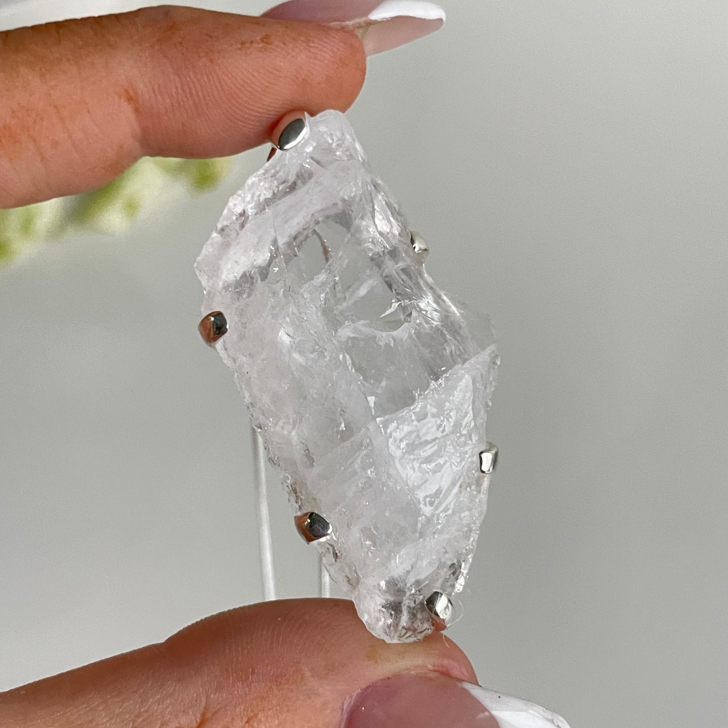 Australian Desert Ice Quartz Pendant
