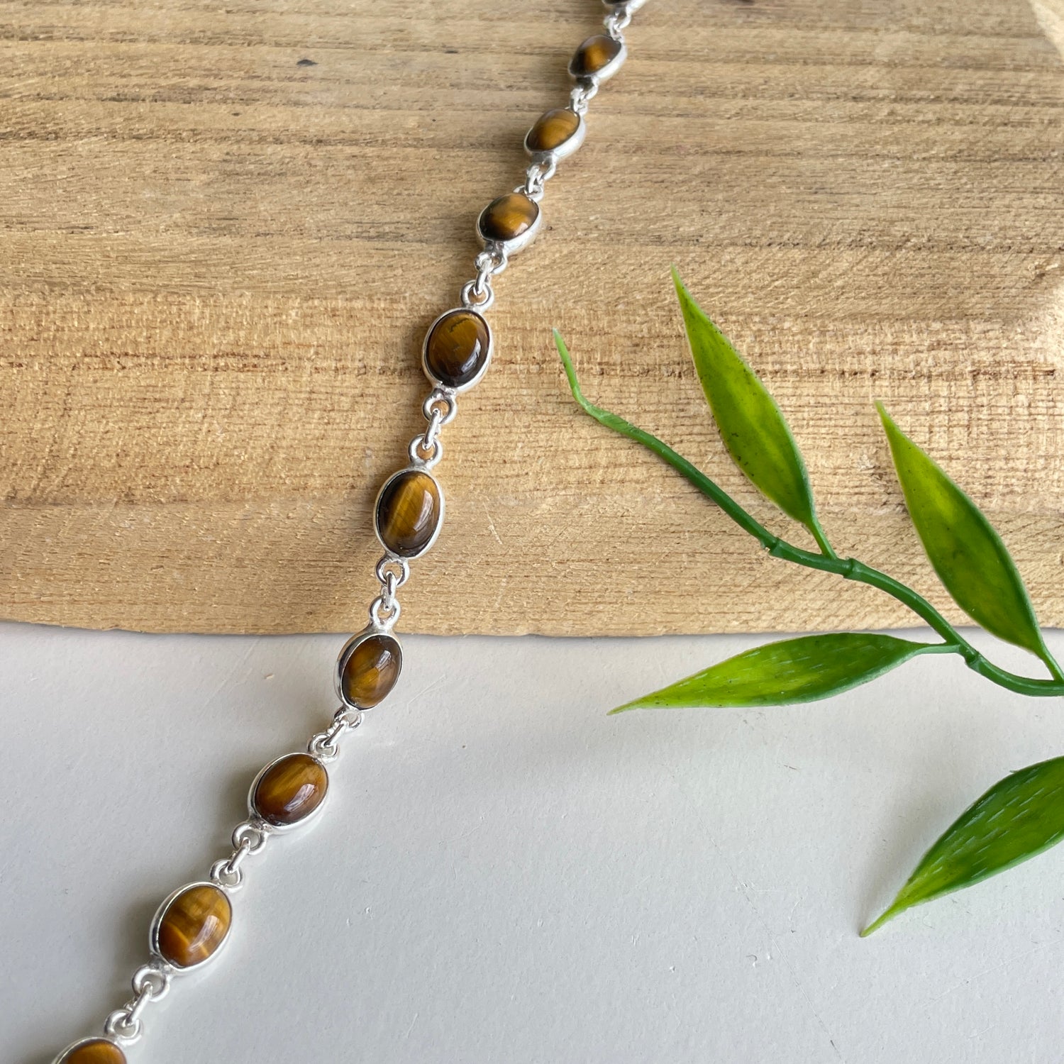 Tigers Eye Oval Bracelet