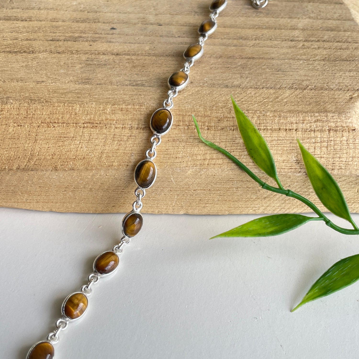 Tigers Eye Oval Bracelet