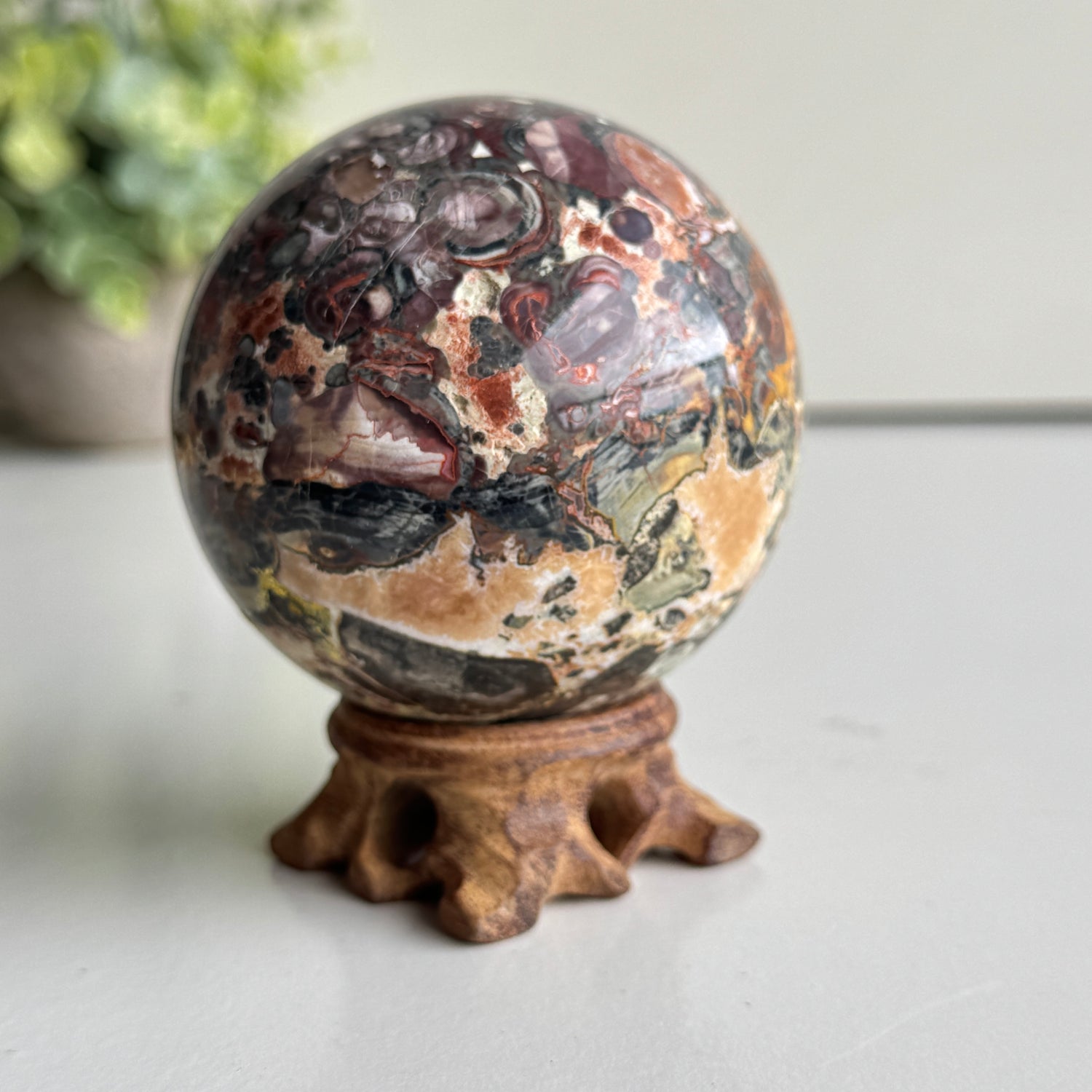 Rhyolite Sphere 7.6cm