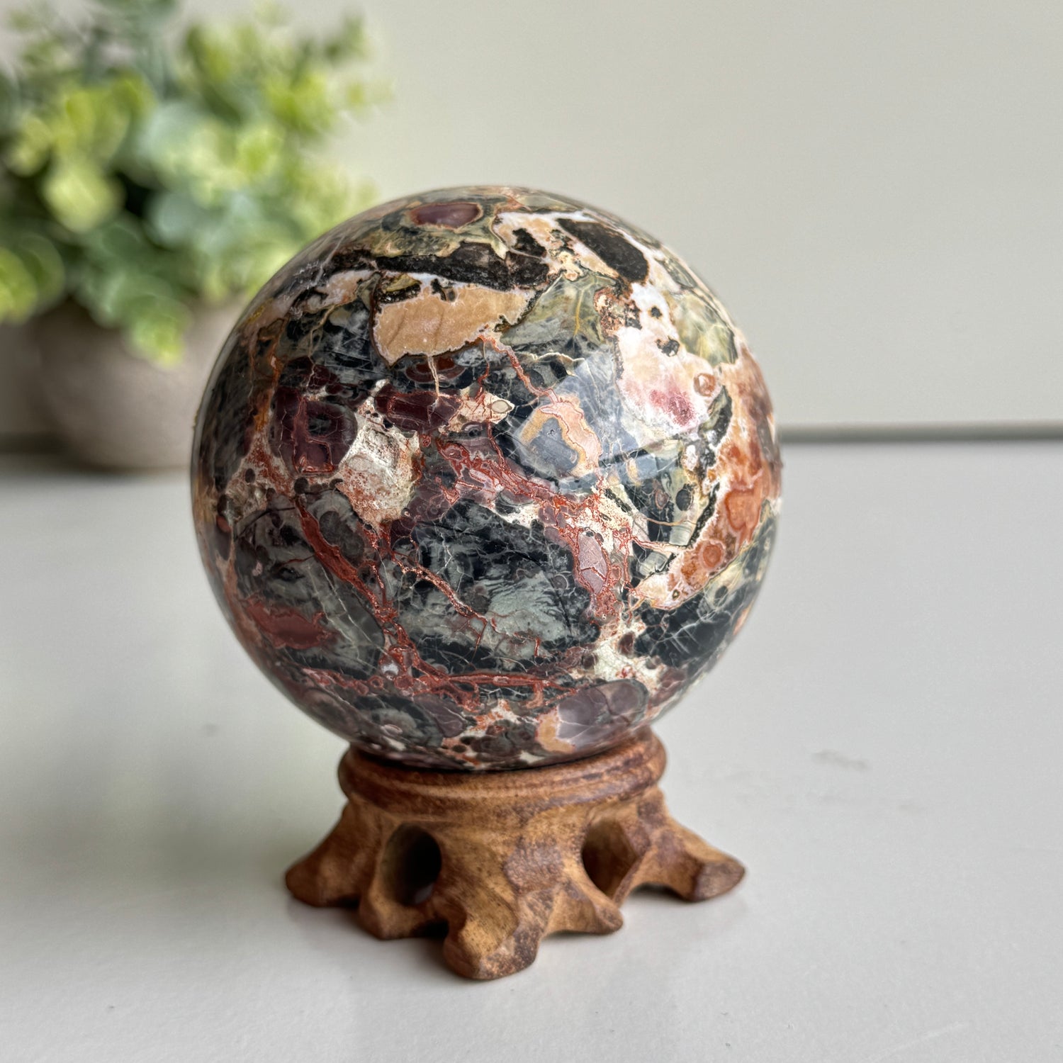Rhyolite Sphere 7.6cm